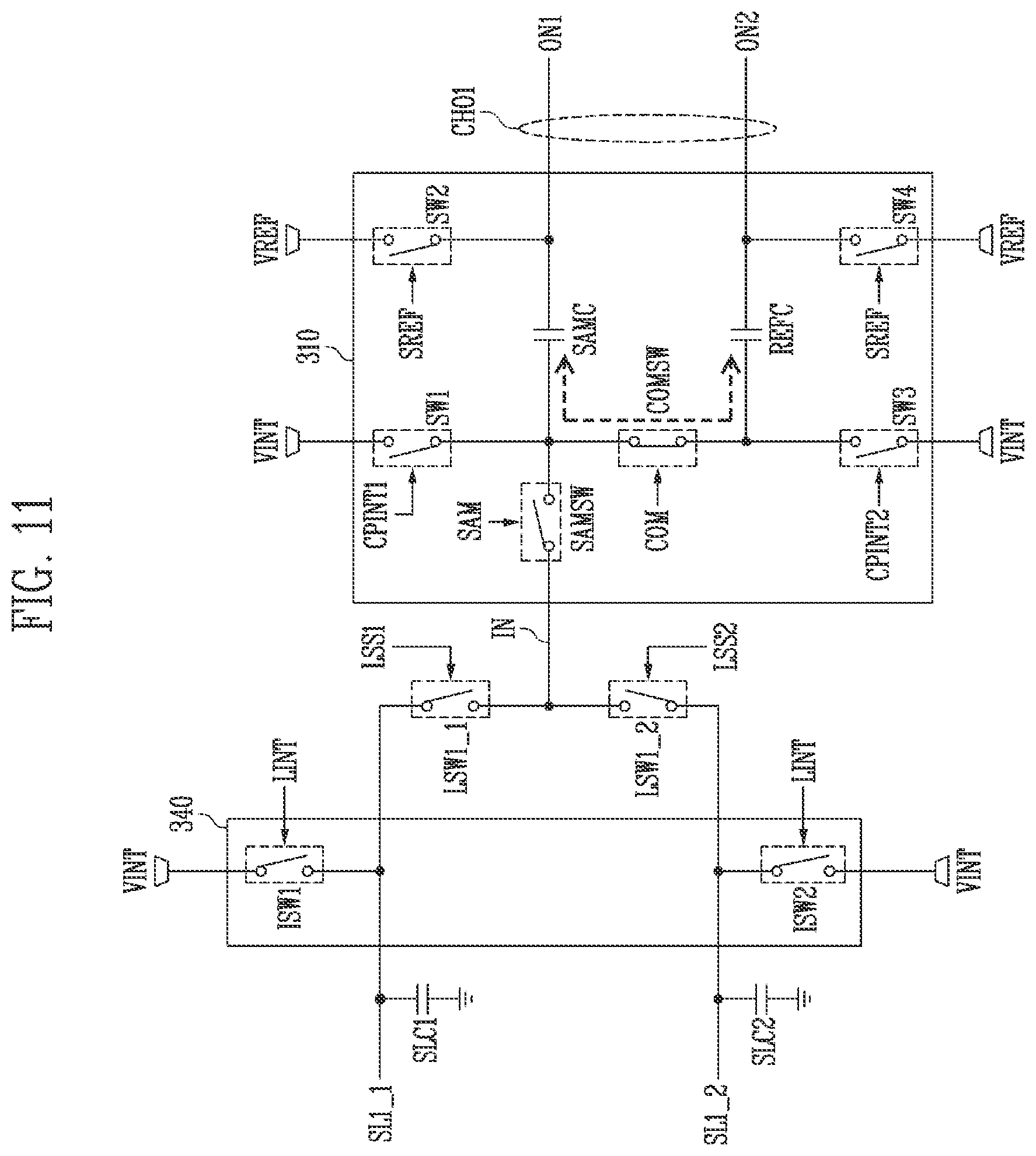 Patent US12437706 Figure 11 – Display device and method for monitoring operation of pixels