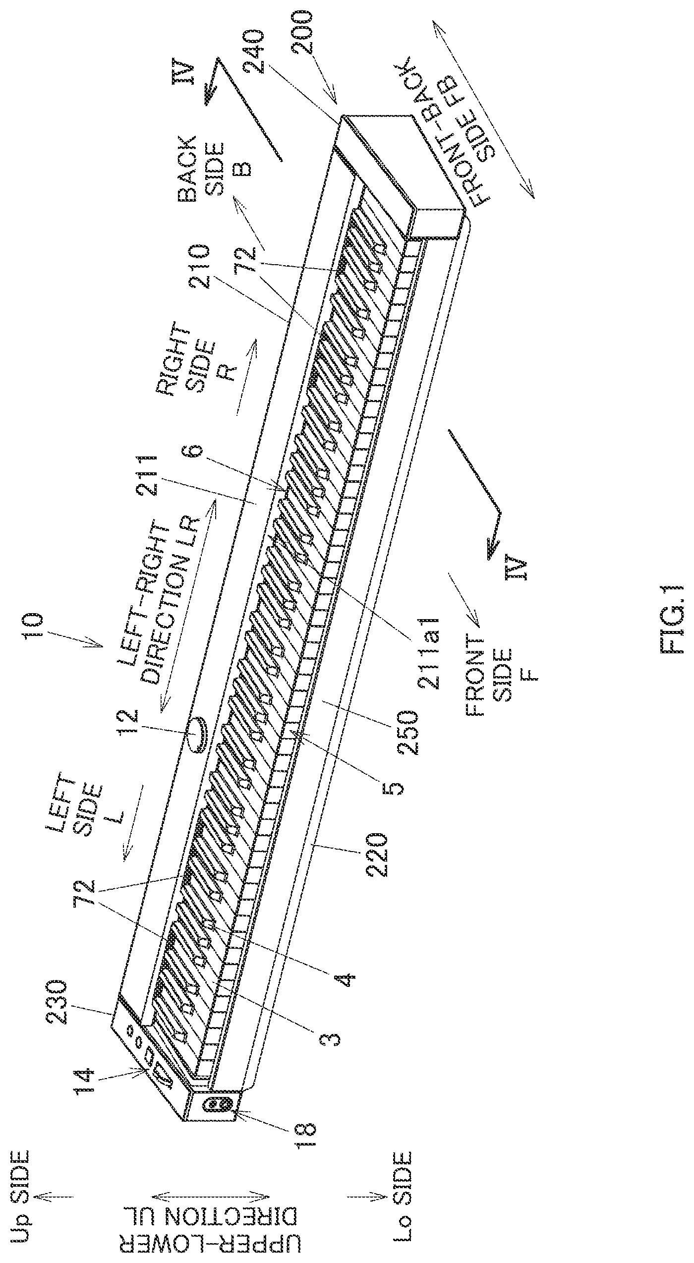 Patent US12437738 — Case and keyboard instrument — Figure 1