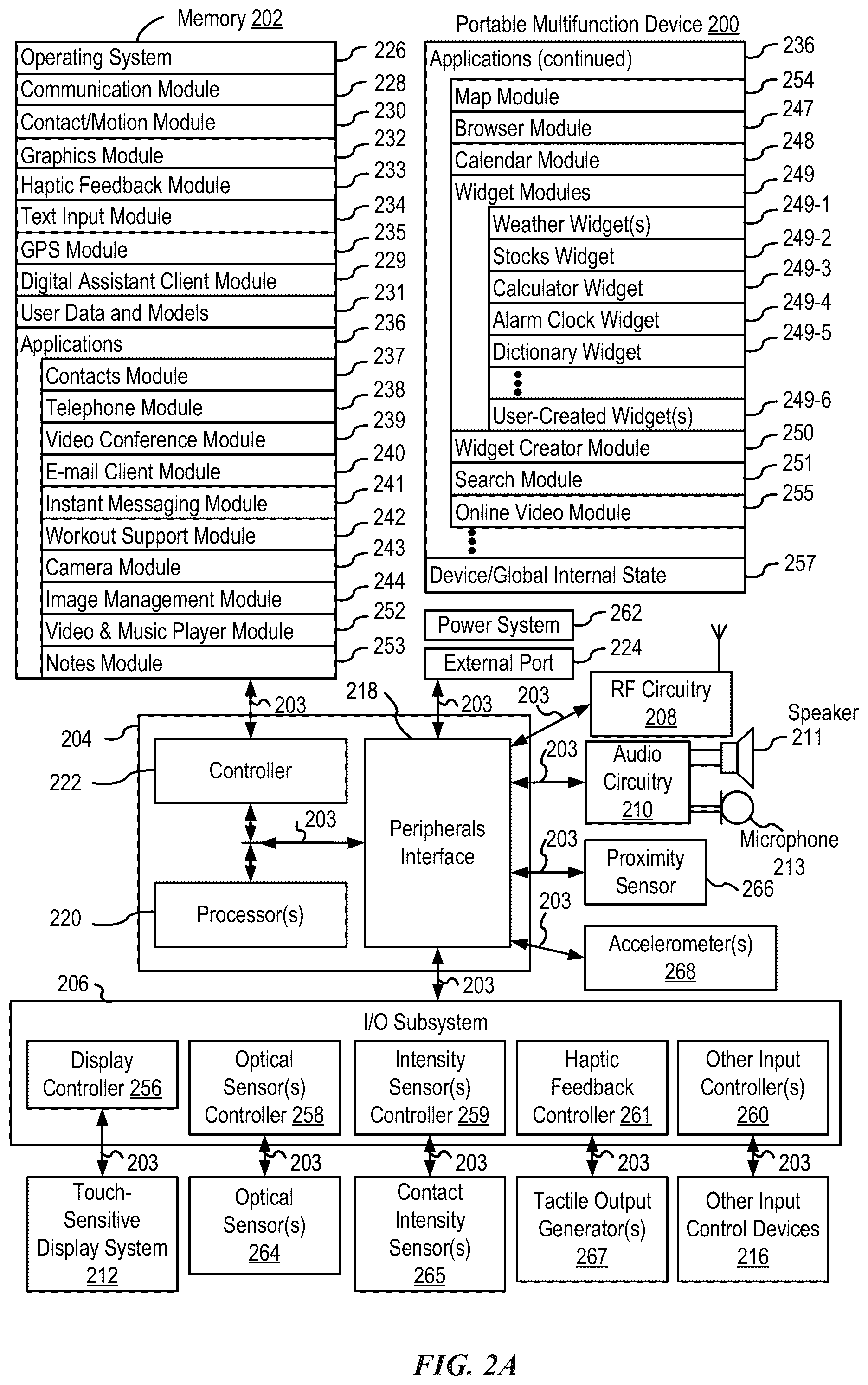 Patent US12437747 Figure 2 – Digital assistant for providing and modifying an output of an electronic document