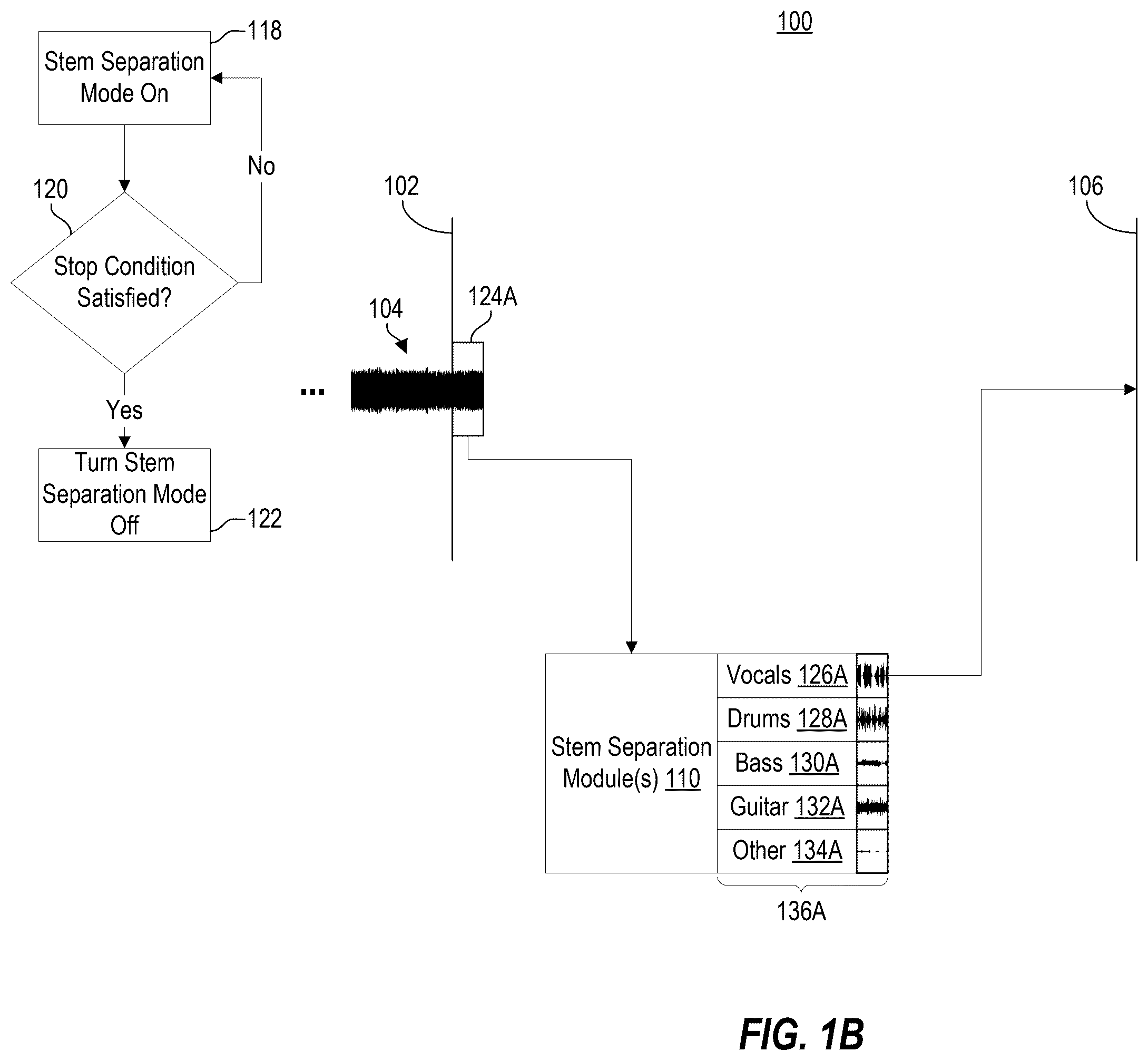 Patent US12437786 Figure 2 – Stem separation systems and devices