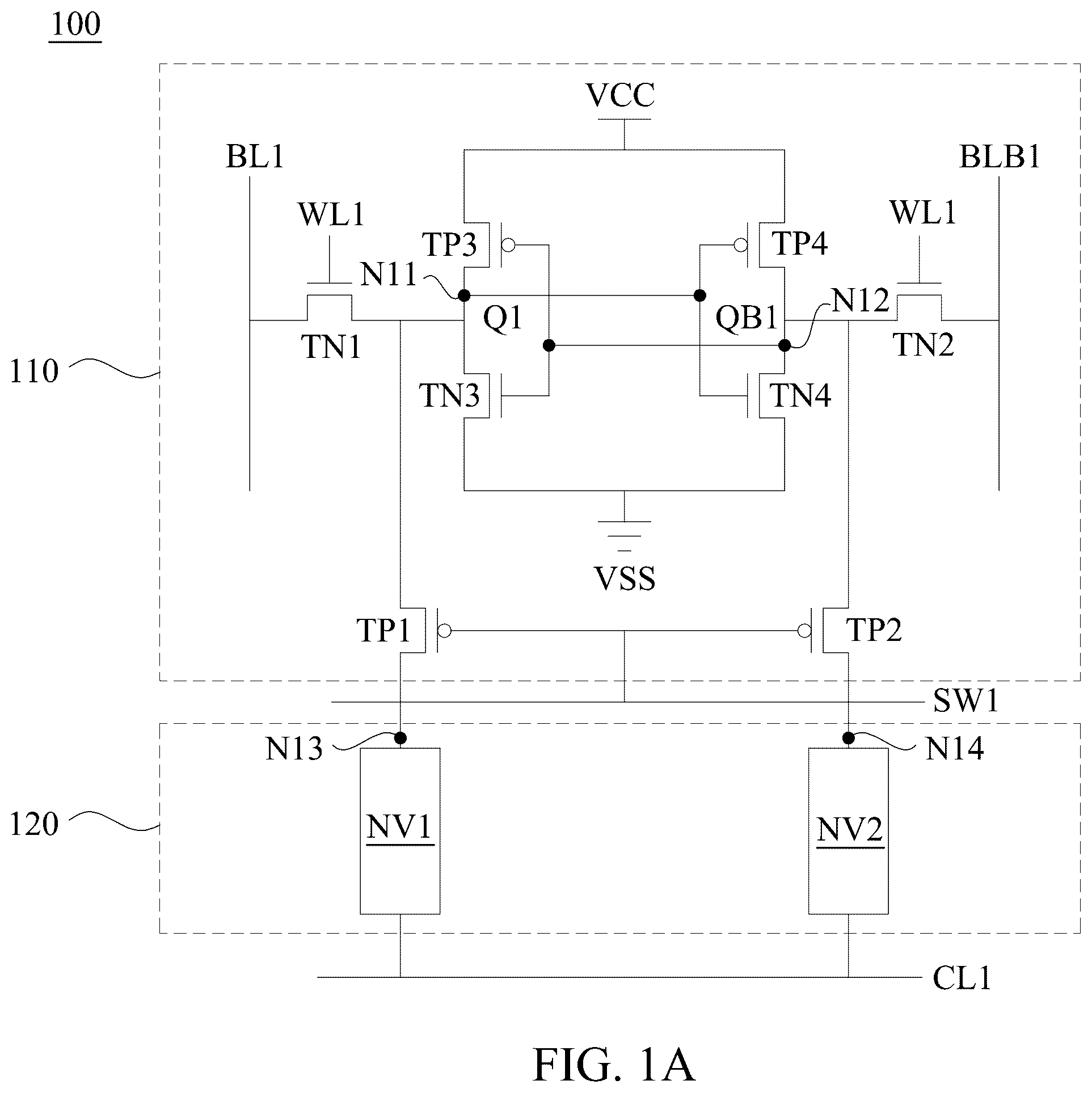 Patent US12437806 — Semiconductor device and operating method thereof — Figure 1