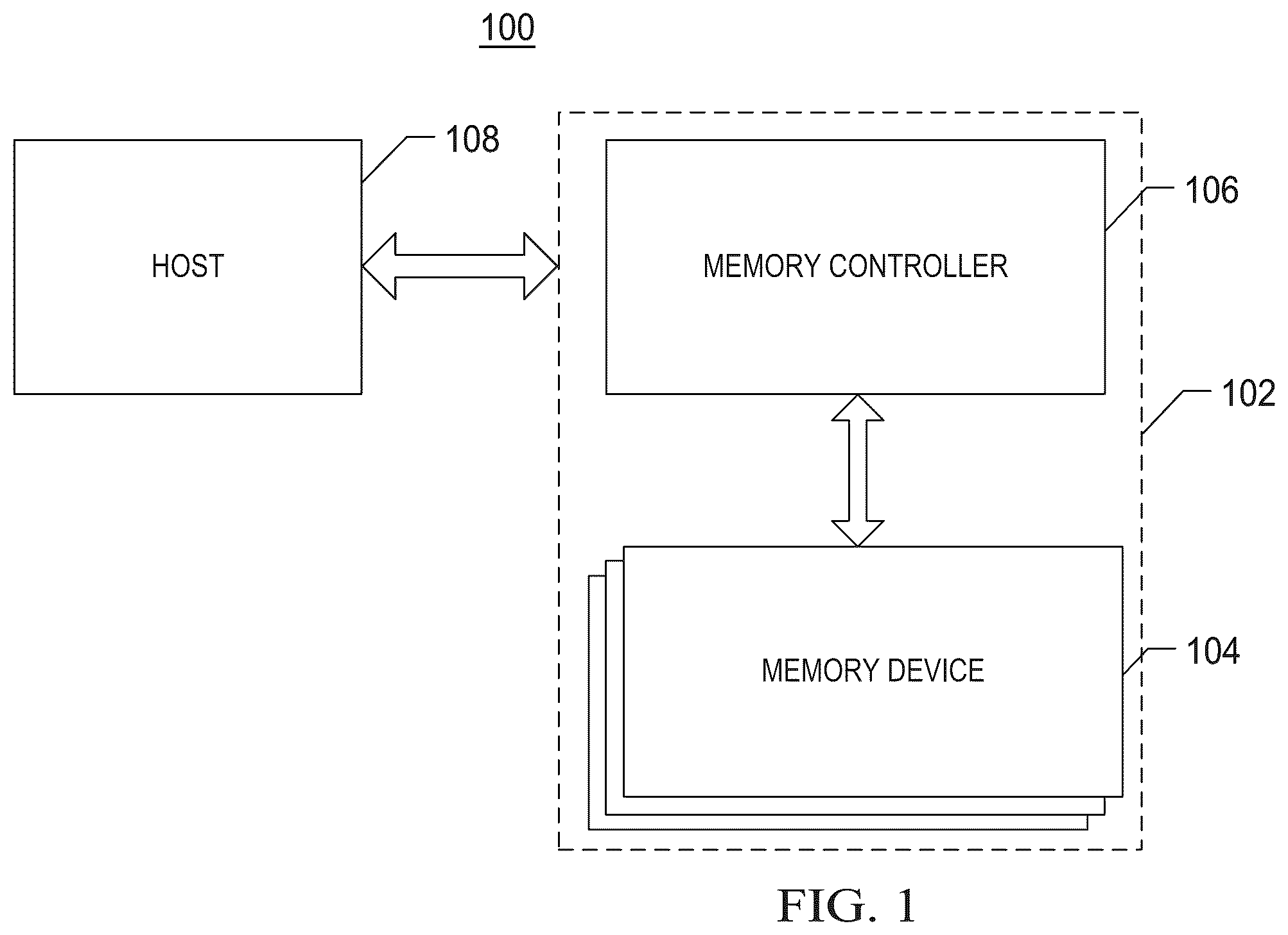 Patent US12437816 — Memory, a memory system, and a method for operating memory — Figure 1