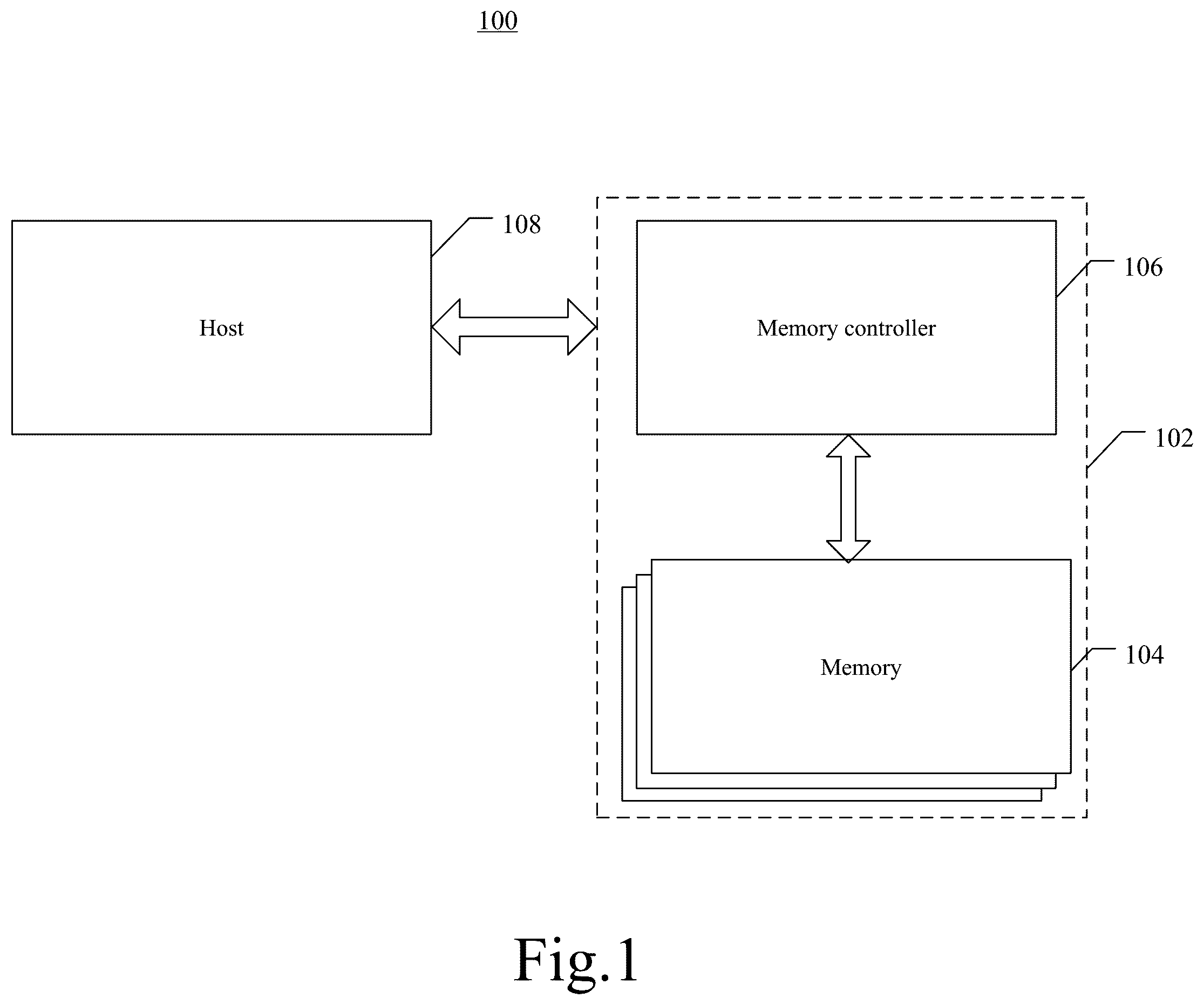 Patent US12437834 — Operation method of memory, memory and memory system — Figure 1