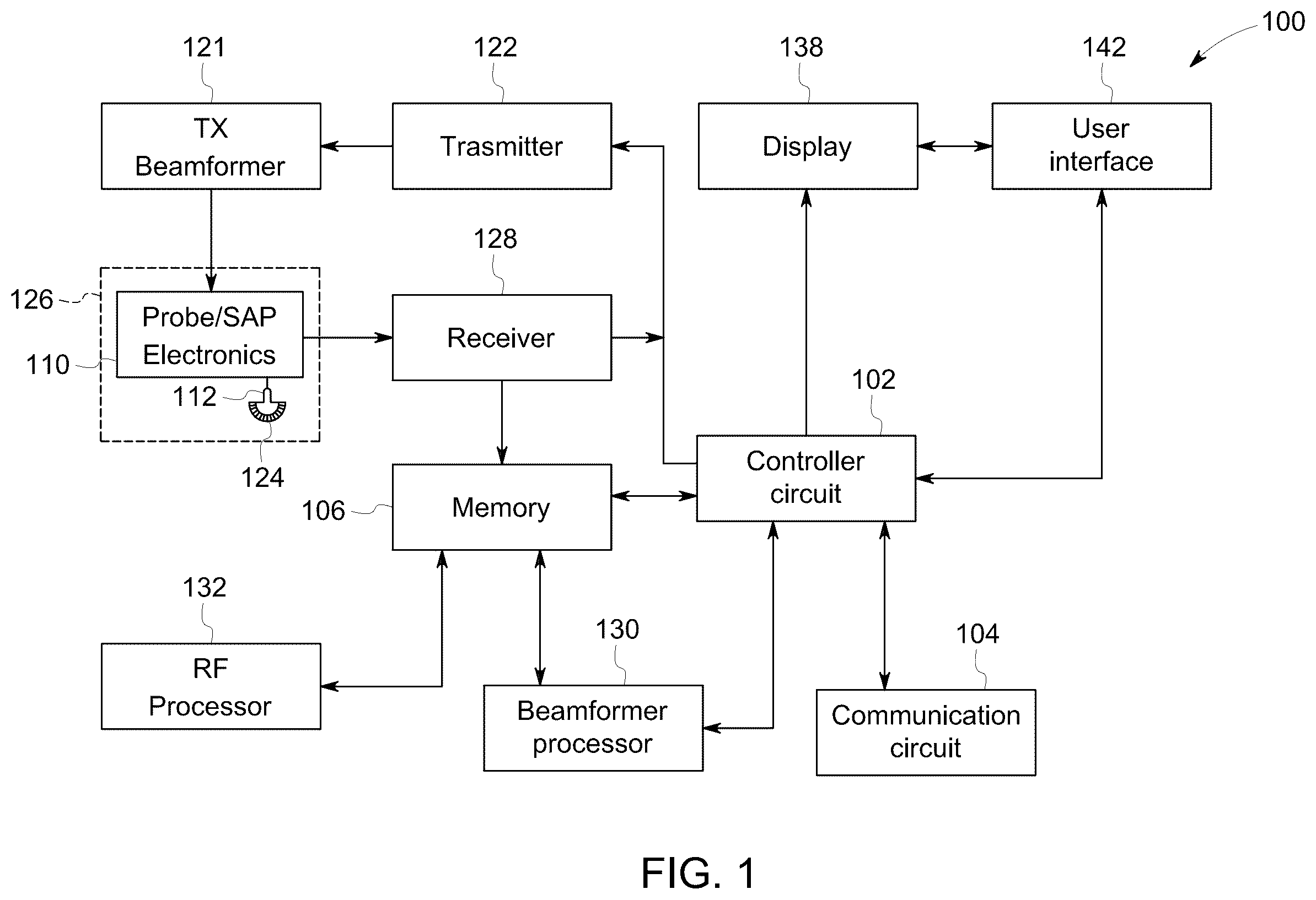 Patent US12437859 — Methods and systems for reviewing ultrasound images — Figure 1