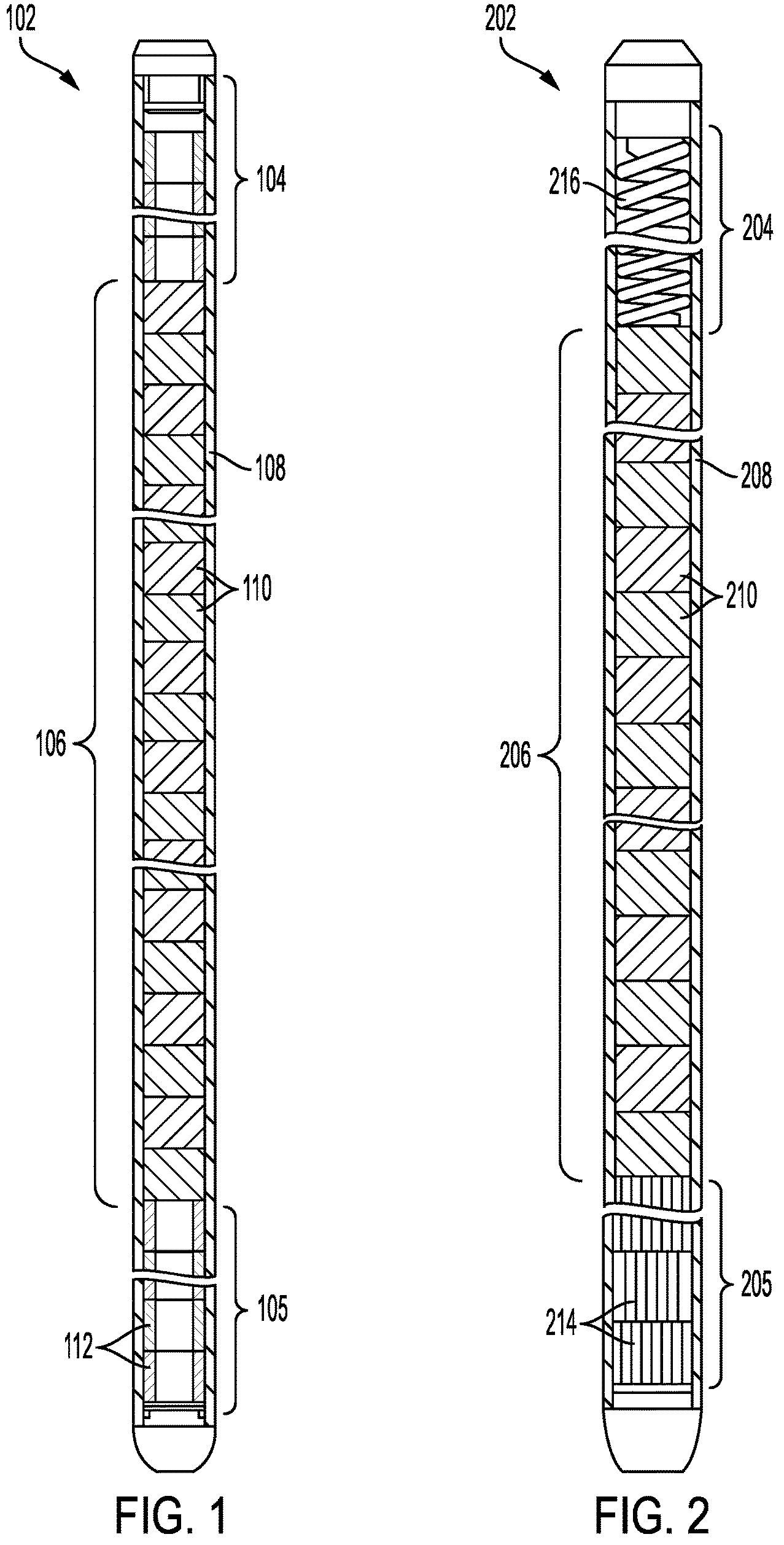 Patent US12437884 — Nuclear fuel rod having cladding with varying diameter — Figure 1