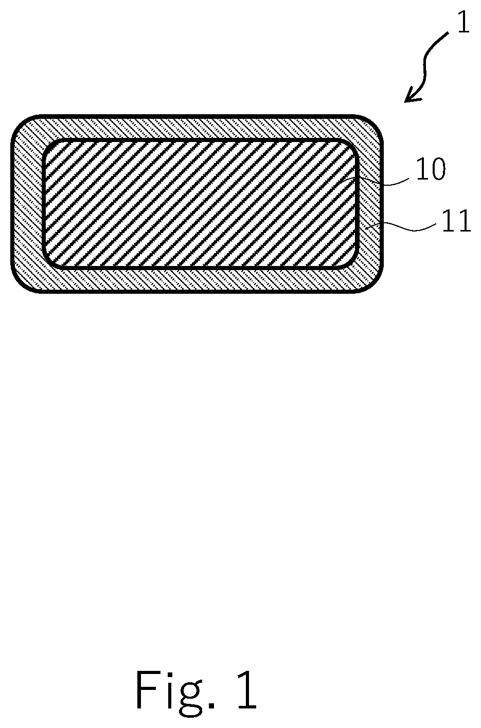 Patent US12437897 — Magnet wire and coil — Figure 1