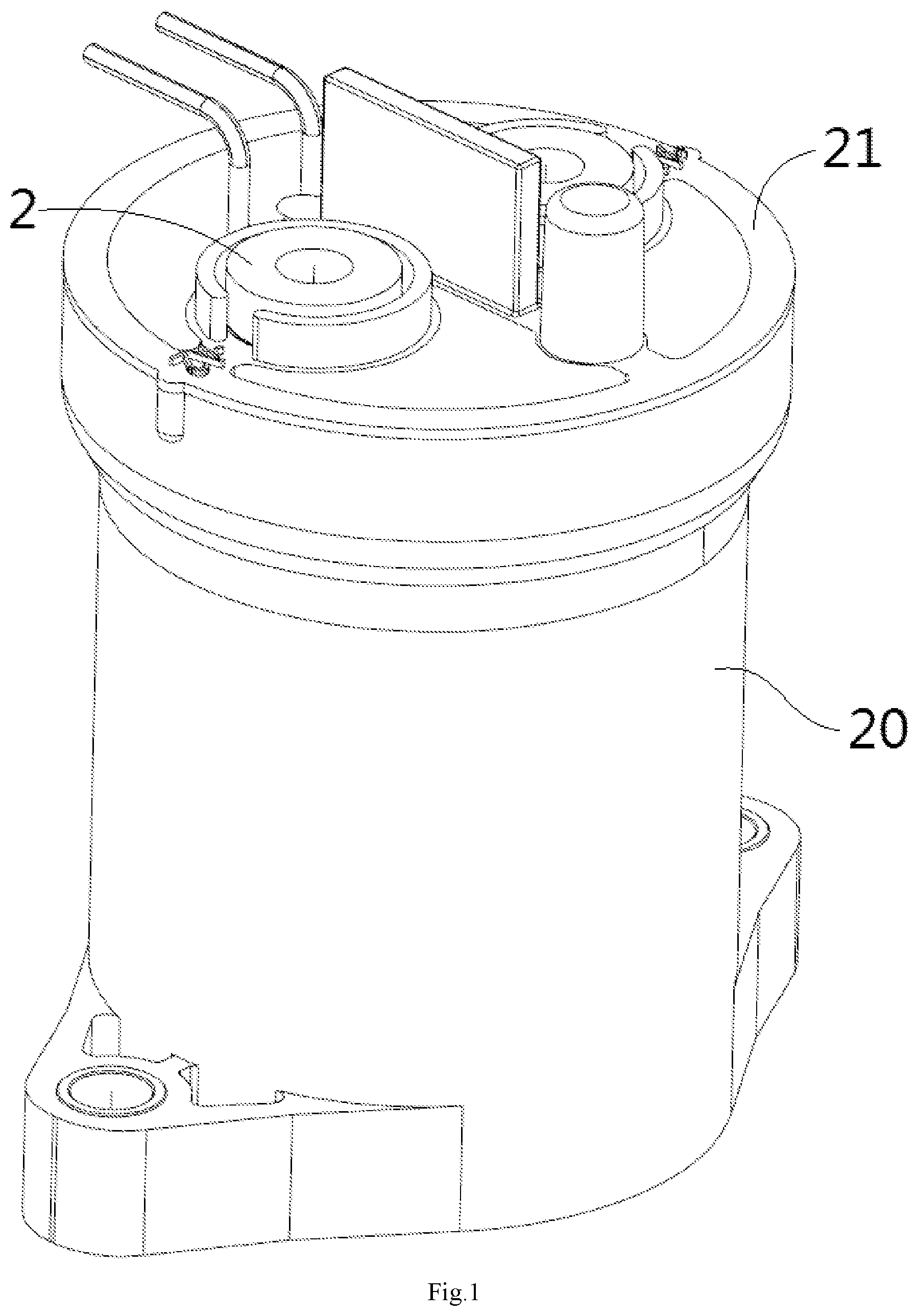 Patent US12437947 — Contactor arrangement for extinguishing an electric arc — Figure 1