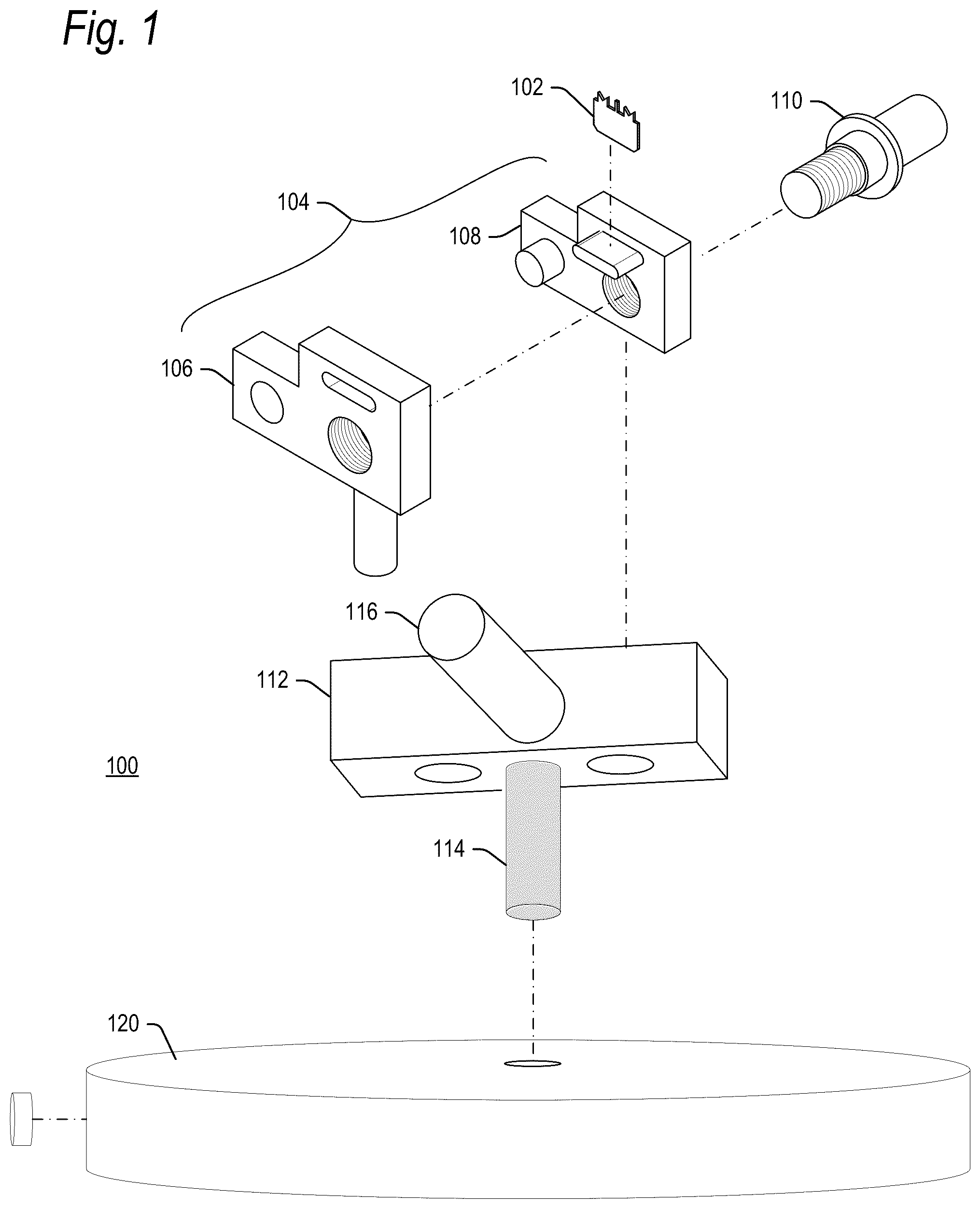 Patent US12437960 — Rotatable TEM grid holder for improved FIB thinning process — Figure 1