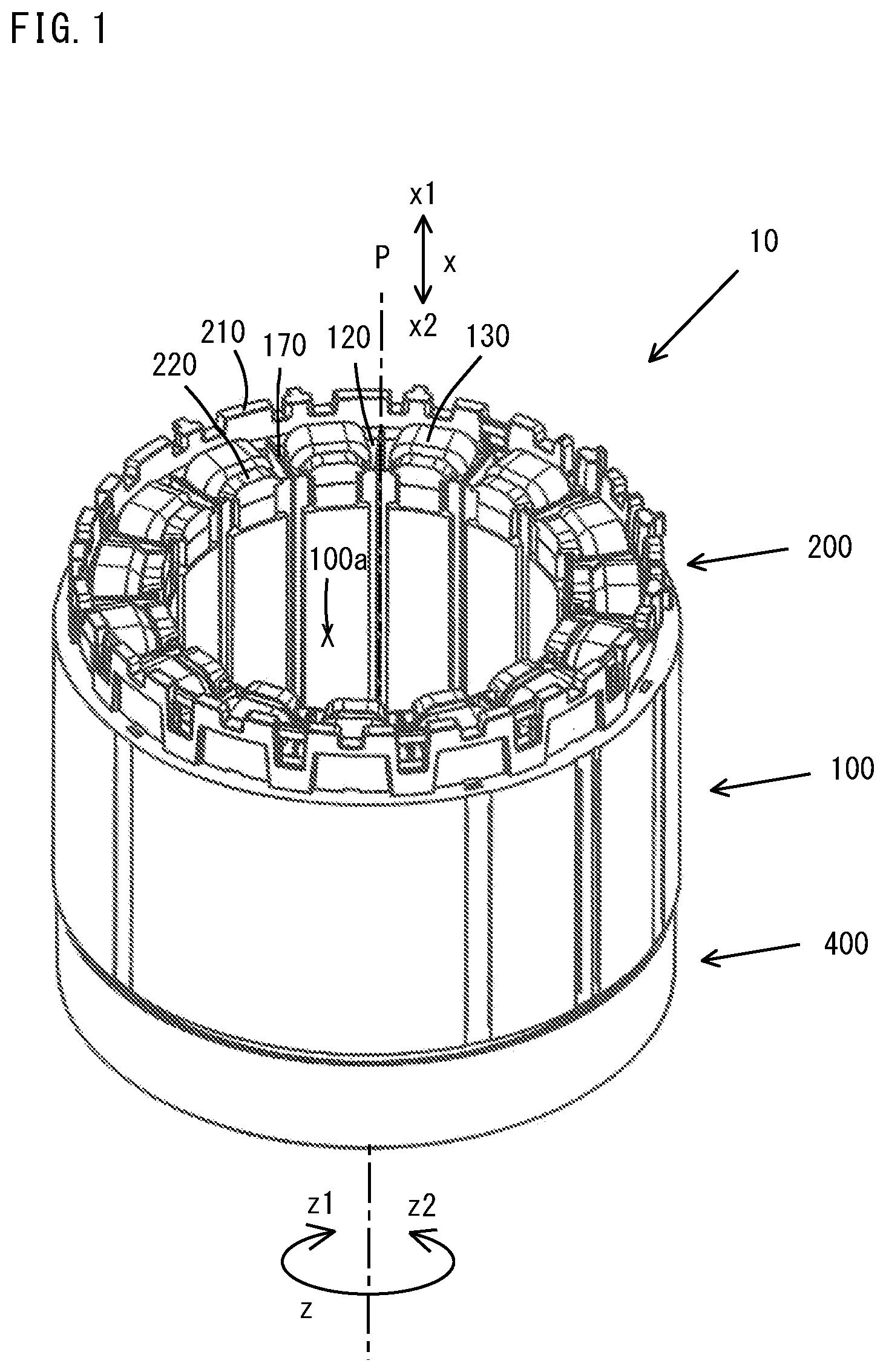 Patent US12445006 — Insulation assemblies and members for a stator of an electric motor — Figure 1