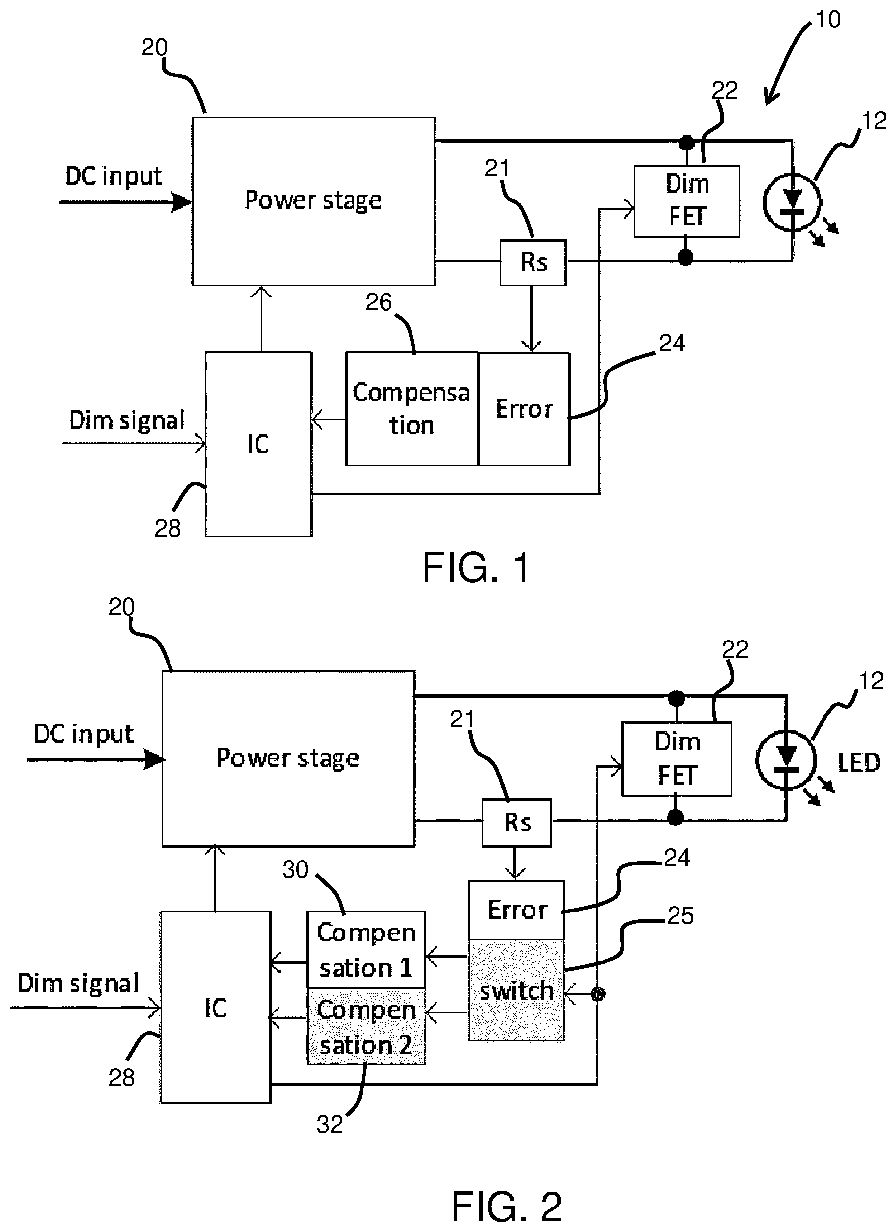Patent US12445033 — Driver for delivering current to a LED load — Figure 1