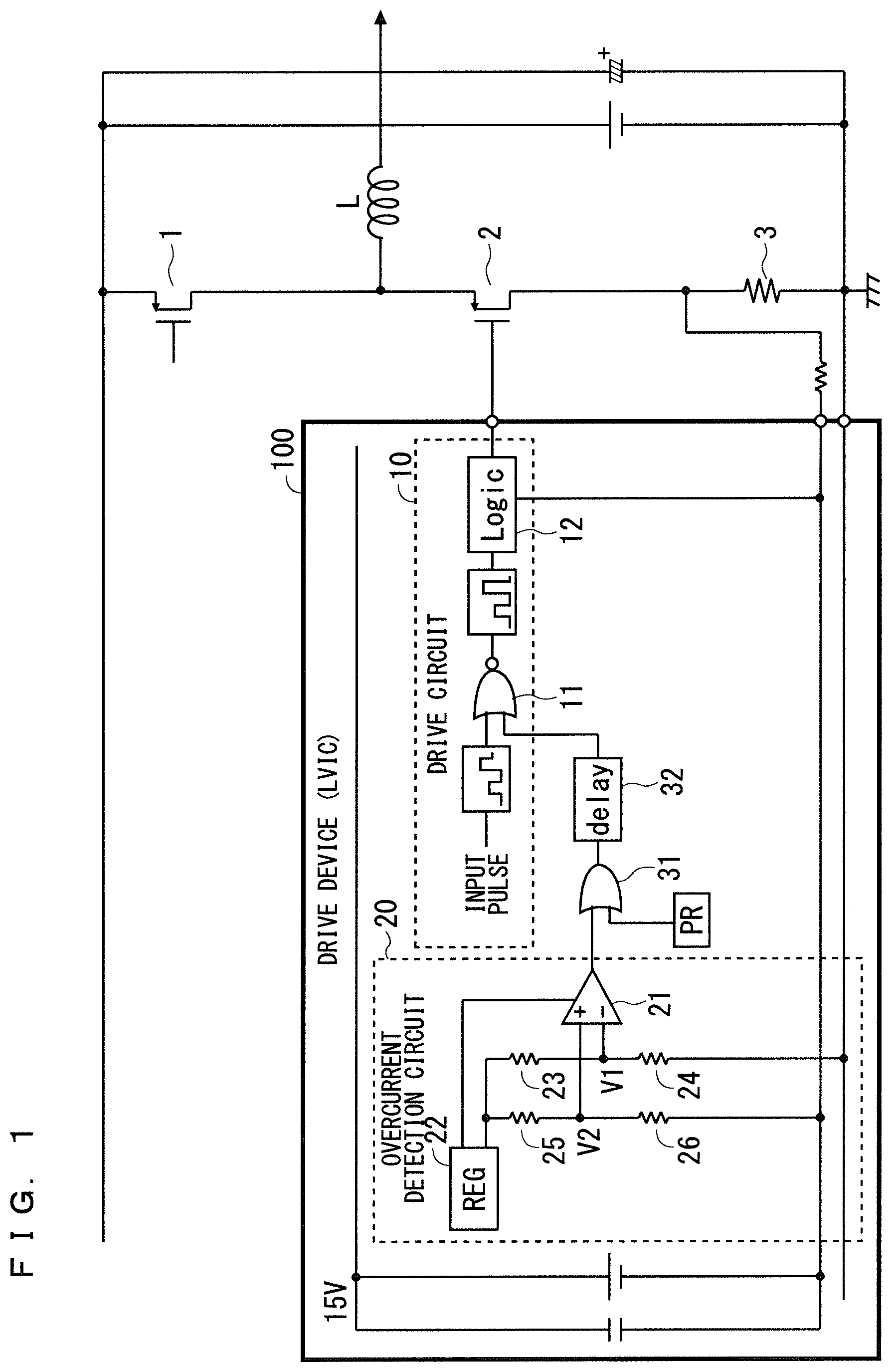 Patent US12445041 — Drive device and power module — Figure 1