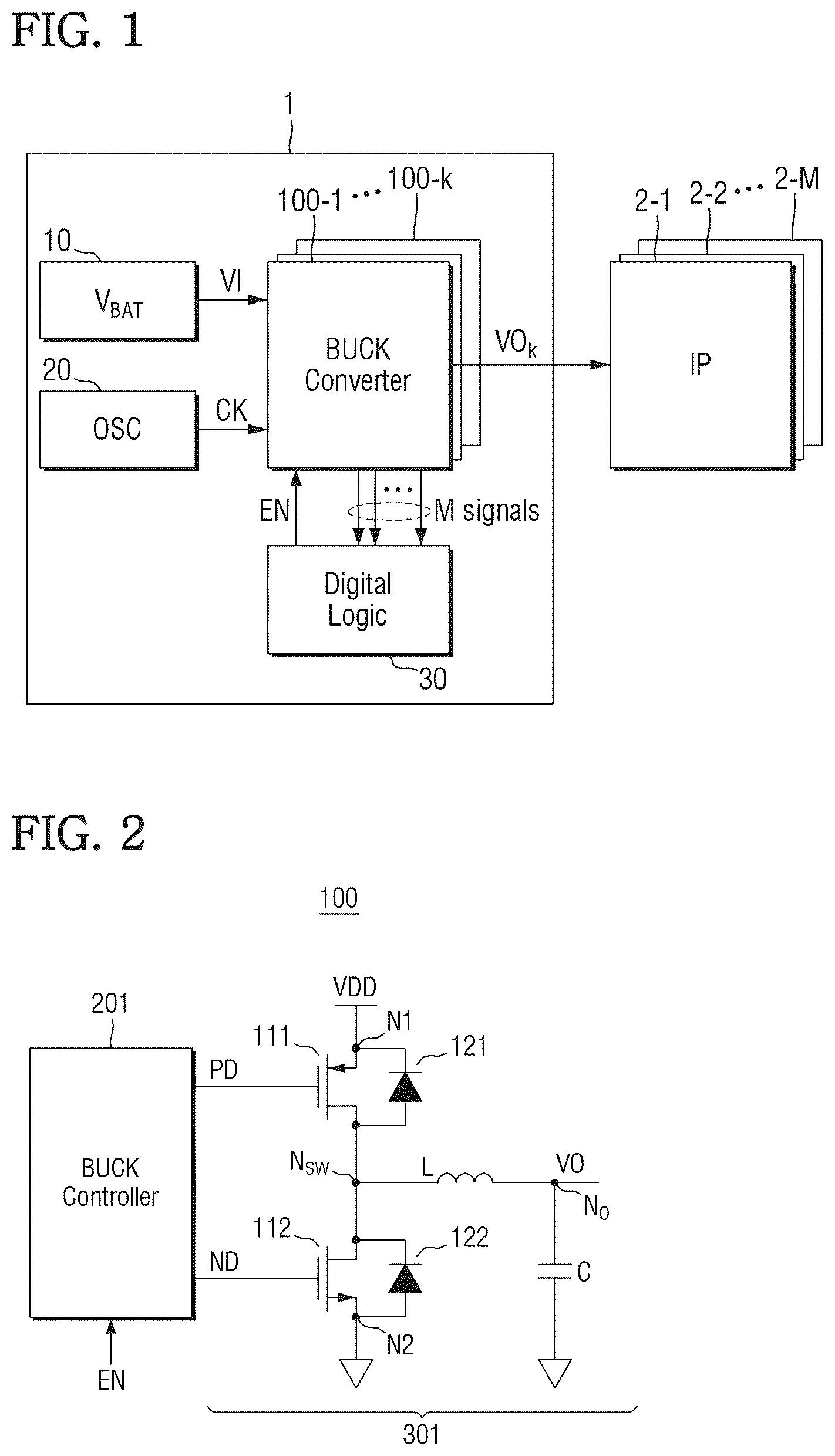 Patent US12445053 Figure 1 – Switching regulator and power management integrated circuit including the same