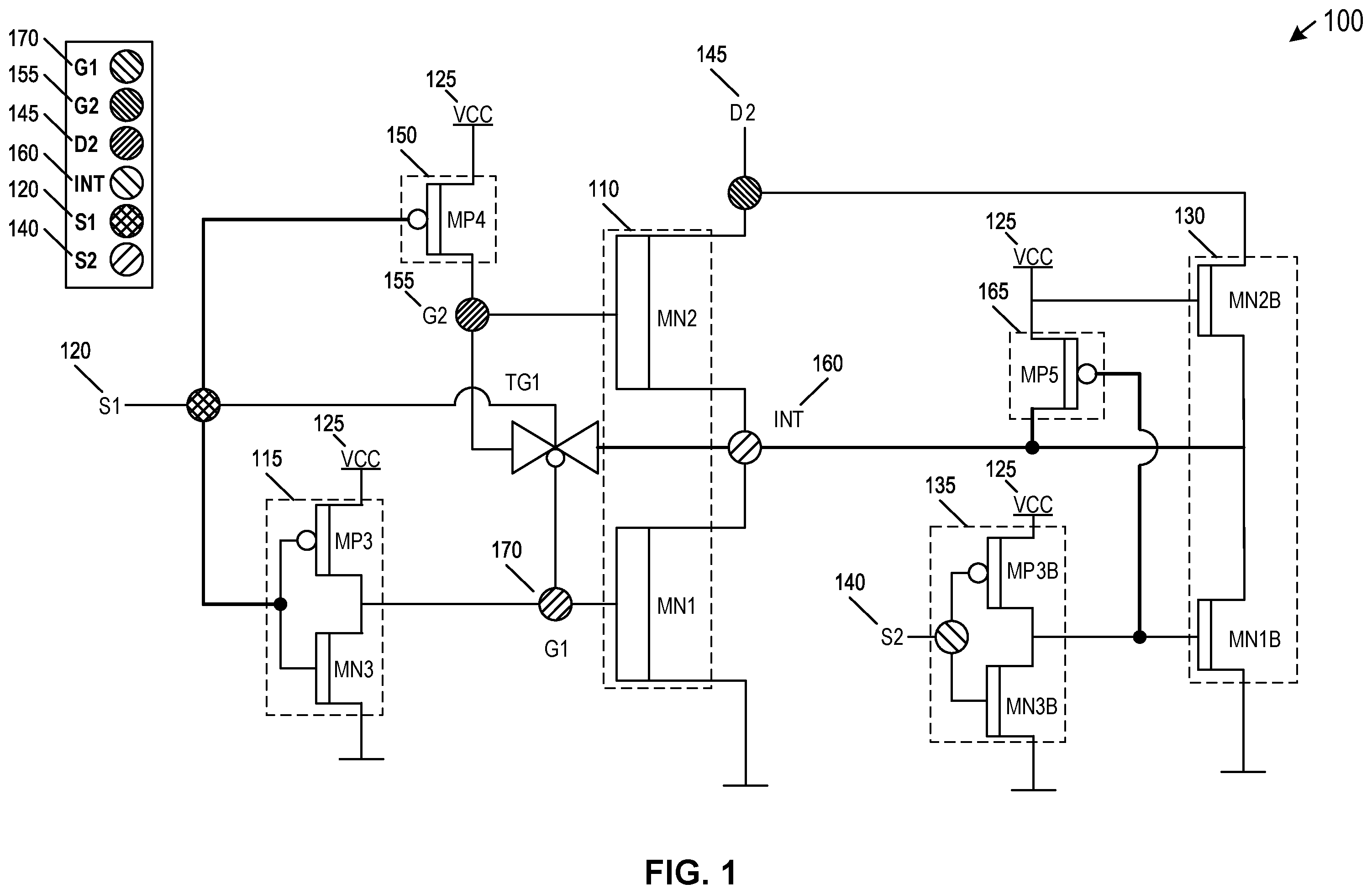 Patent US12445056 Figure 1 – Voltage regulator drivers and converter stages