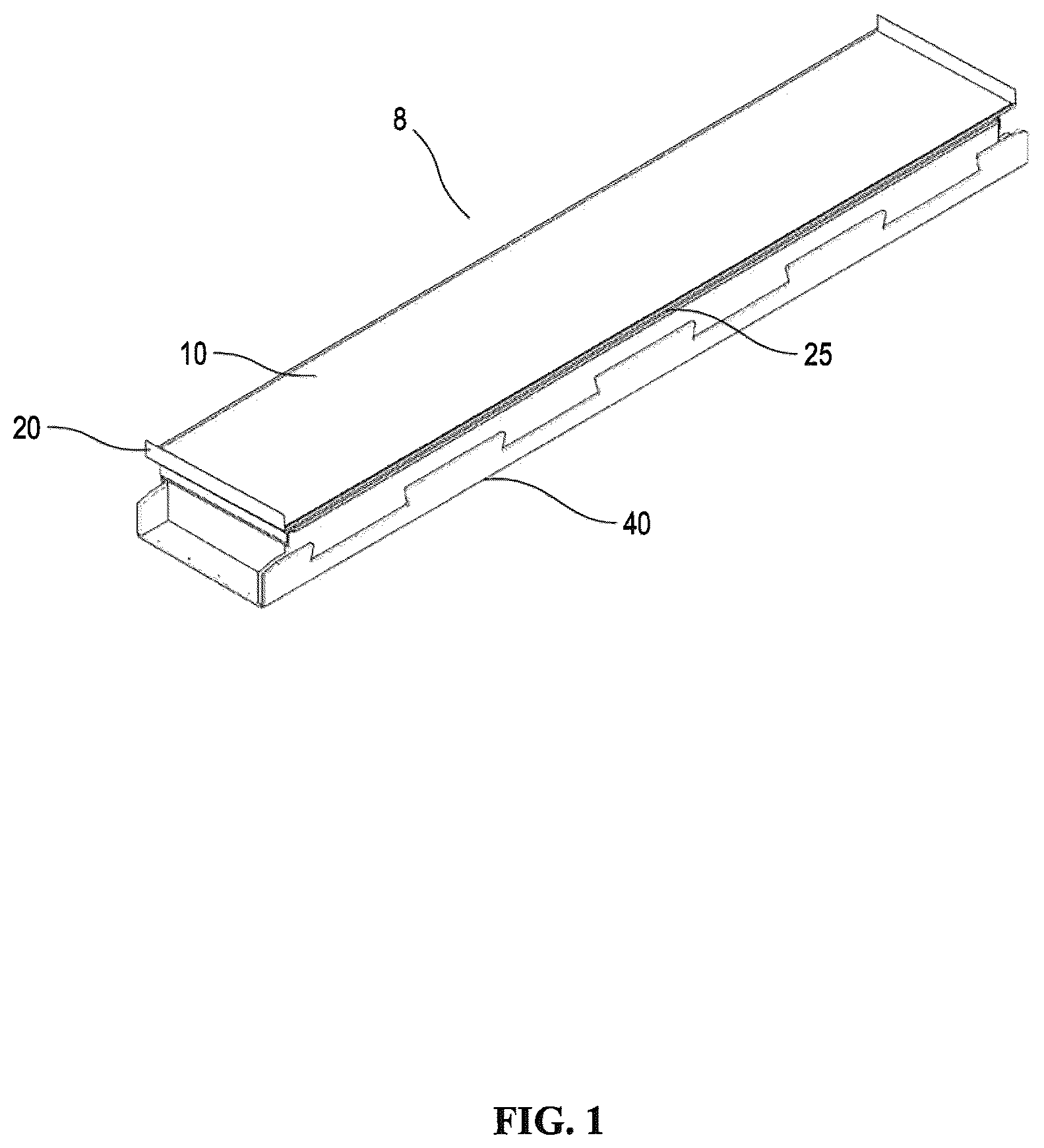 Patent US12445085 — Solar autonomous roof assembly — Figure 1