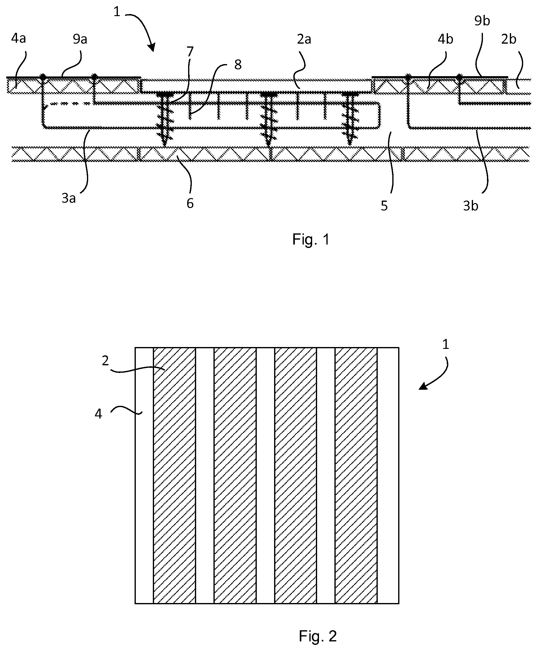 Patent US12445091 — Solar panel system and a method for cooling solar panels — Figure 1