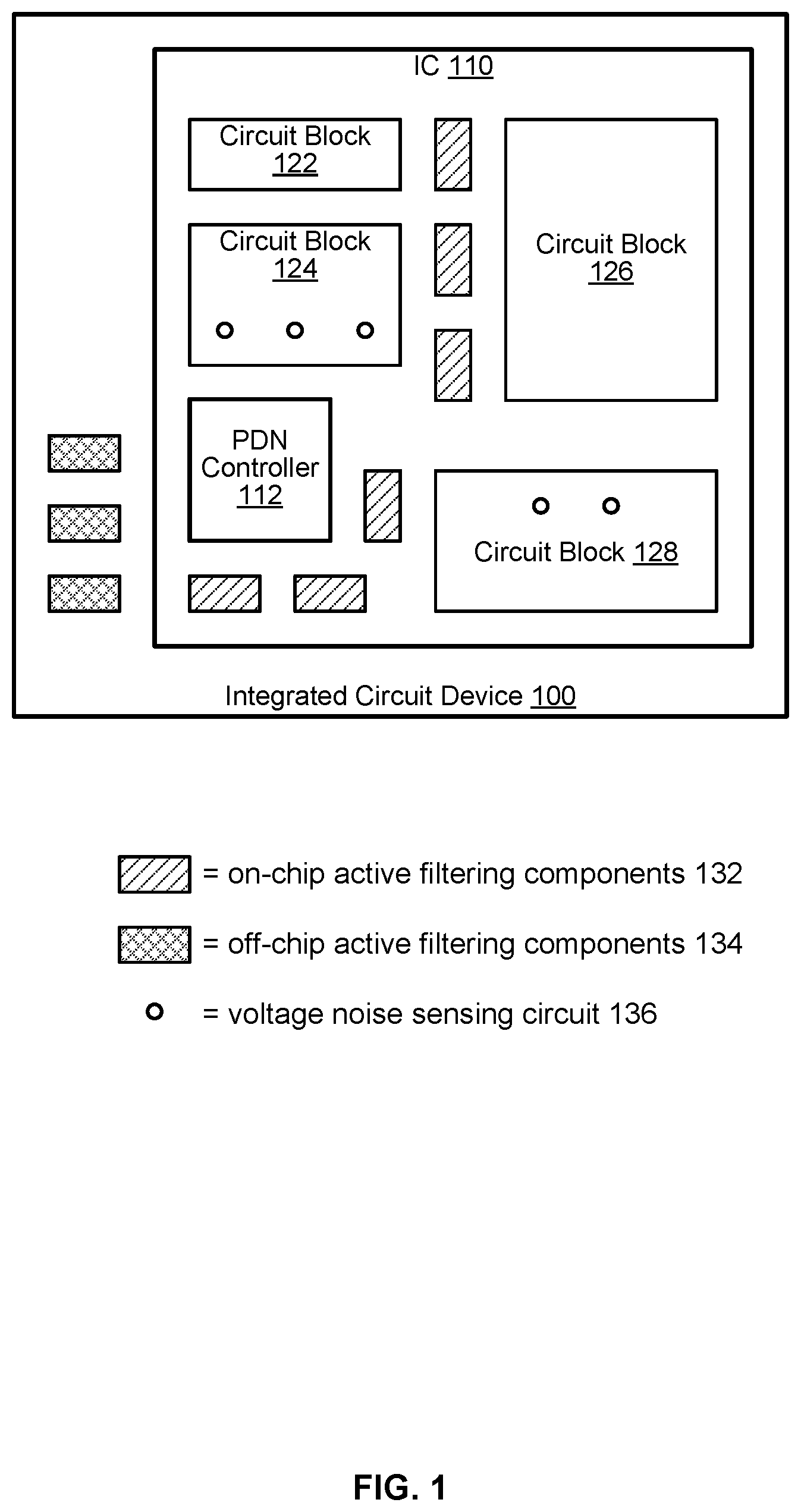 Patent US12445114 Figure 1 – Intelligent power noise reduction
