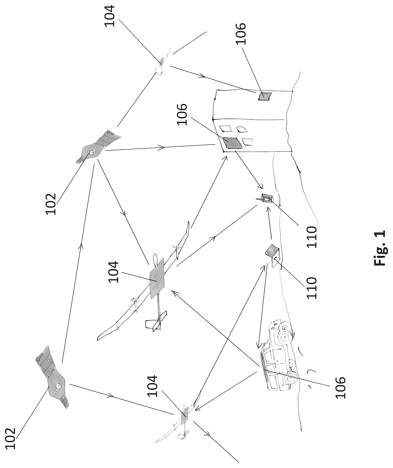 Patent US12445226 Figure 1 – Scalable decentralized redistributor and method of redistributing signals