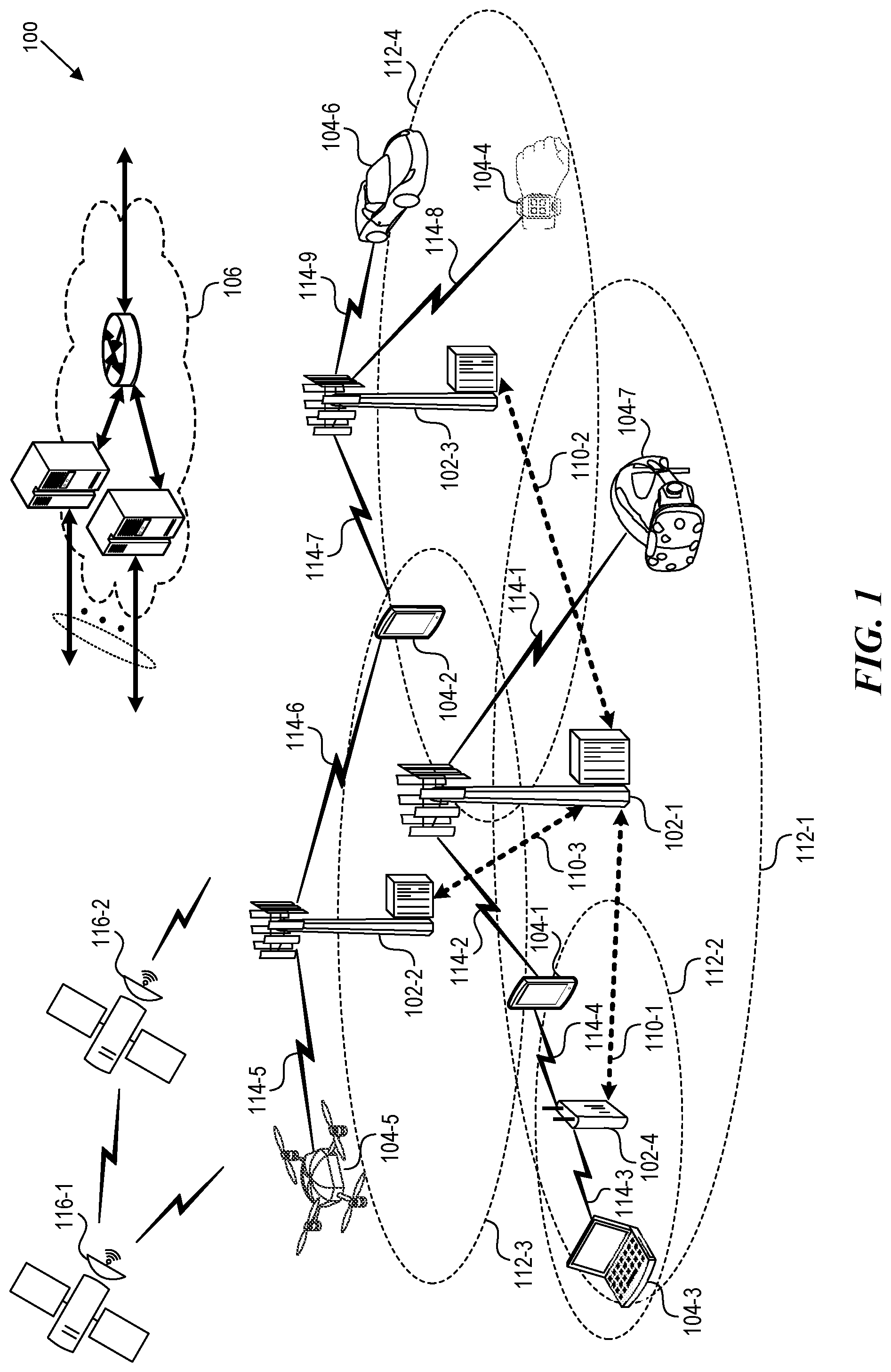 Patent US12445502 Figure 1 – IP multimedia subsystem (IMS) originated branded calling