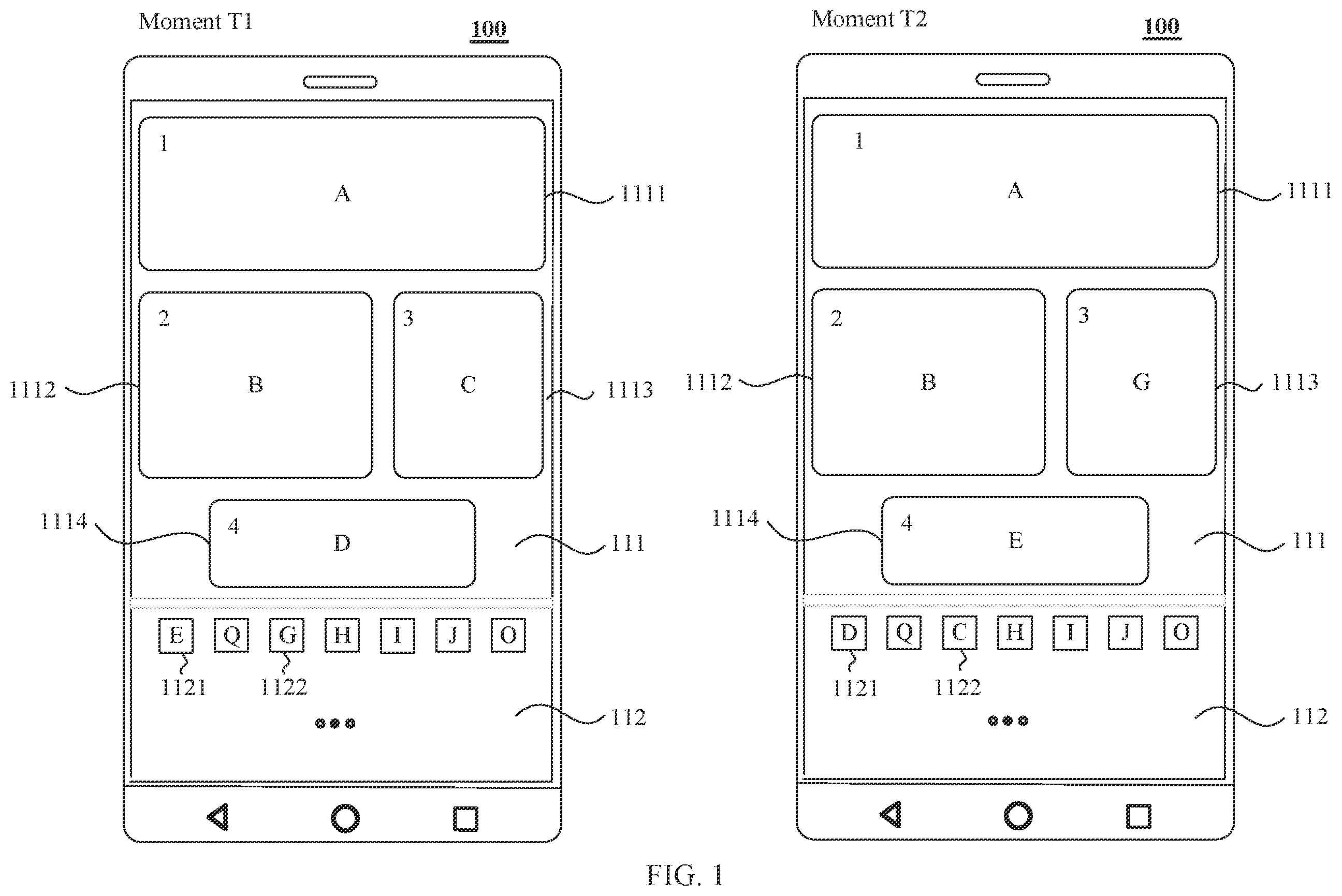 Patent US12445576 — Interface display method, related apparatus, device, and readable storage medium — Figure 1