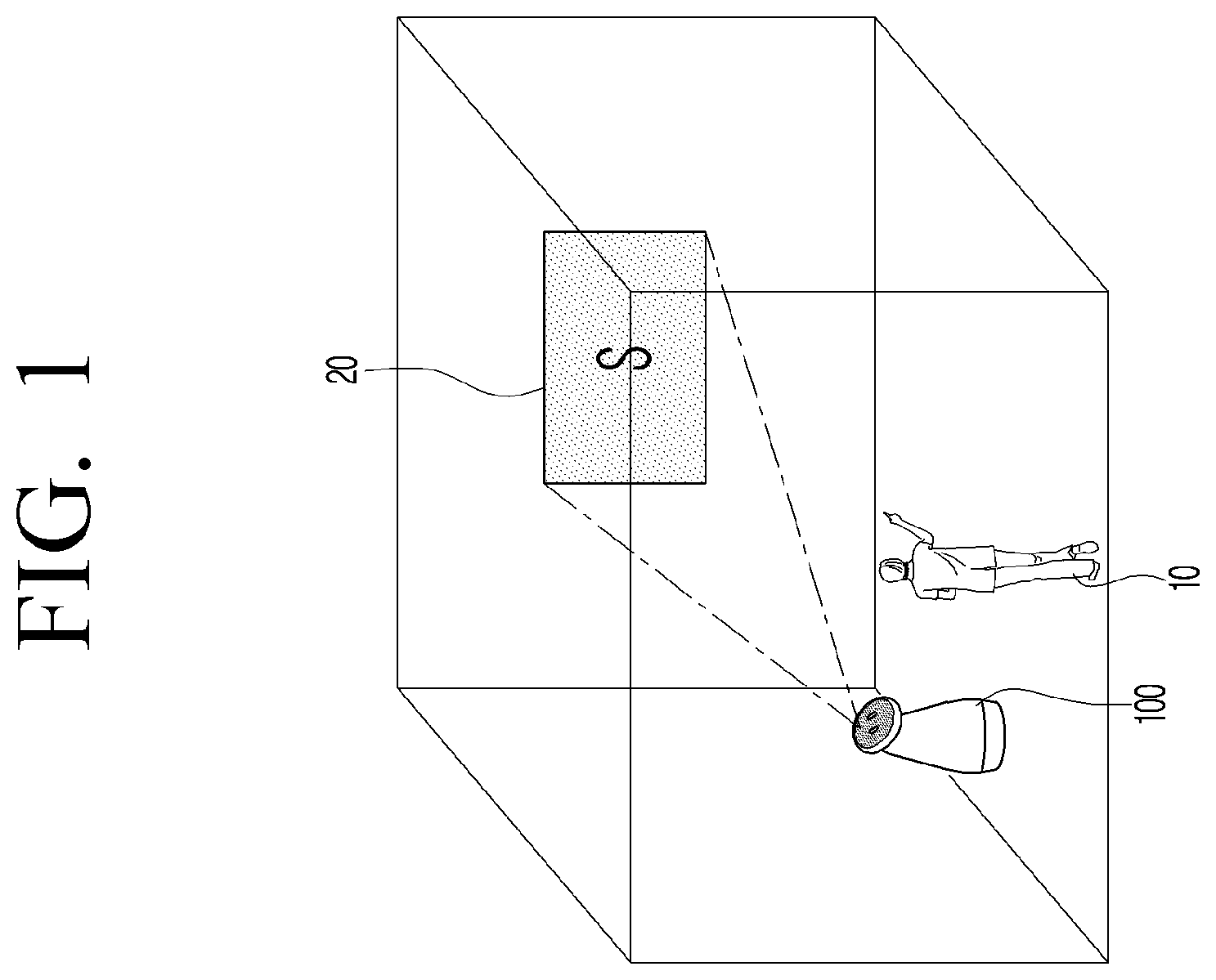Patent US12445583 — Electronic apparatus and controlling method thereof — Figure 1