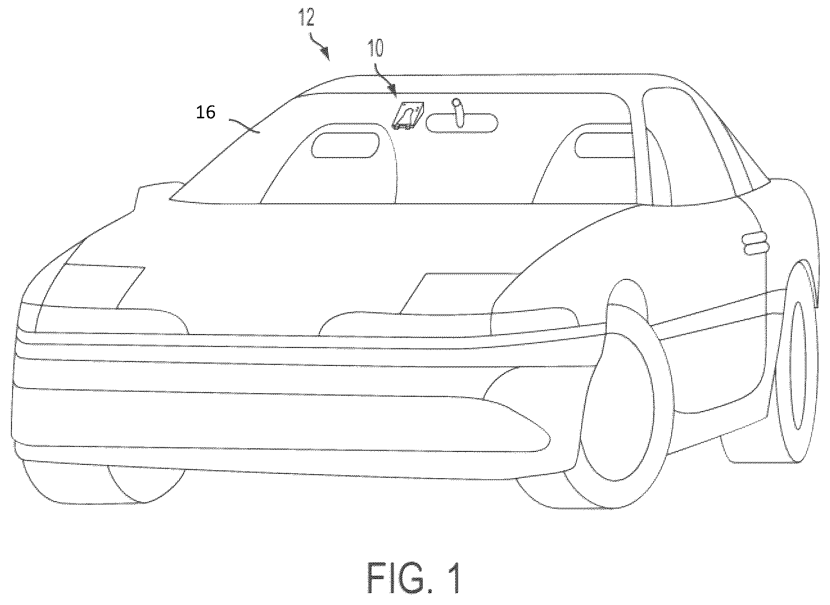 Patent US12445703 — Vehicular camera module — Figure 1
