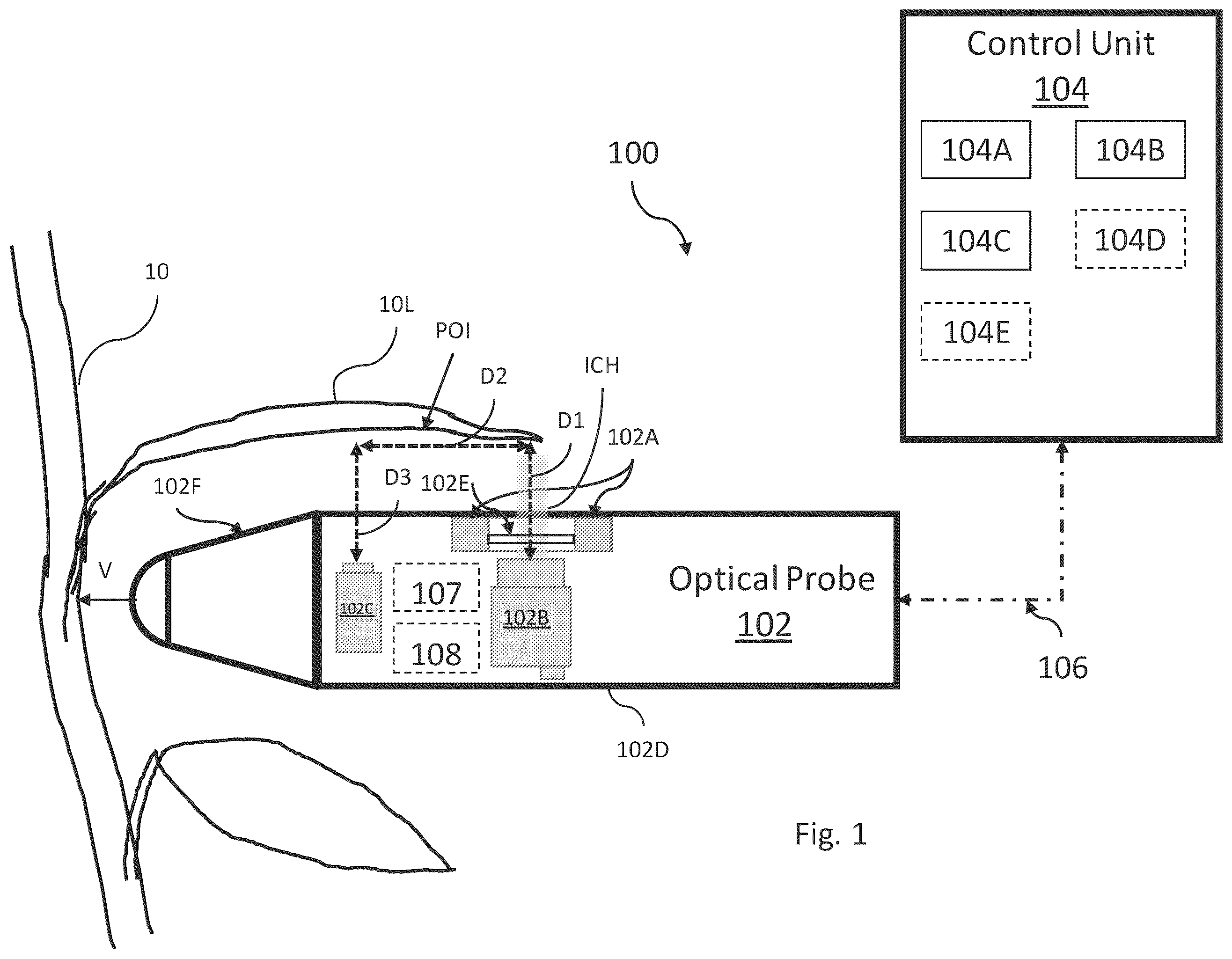 Patent US12445709 — Inspection system for use in monitoring plants in plant growth areas — Figure 1