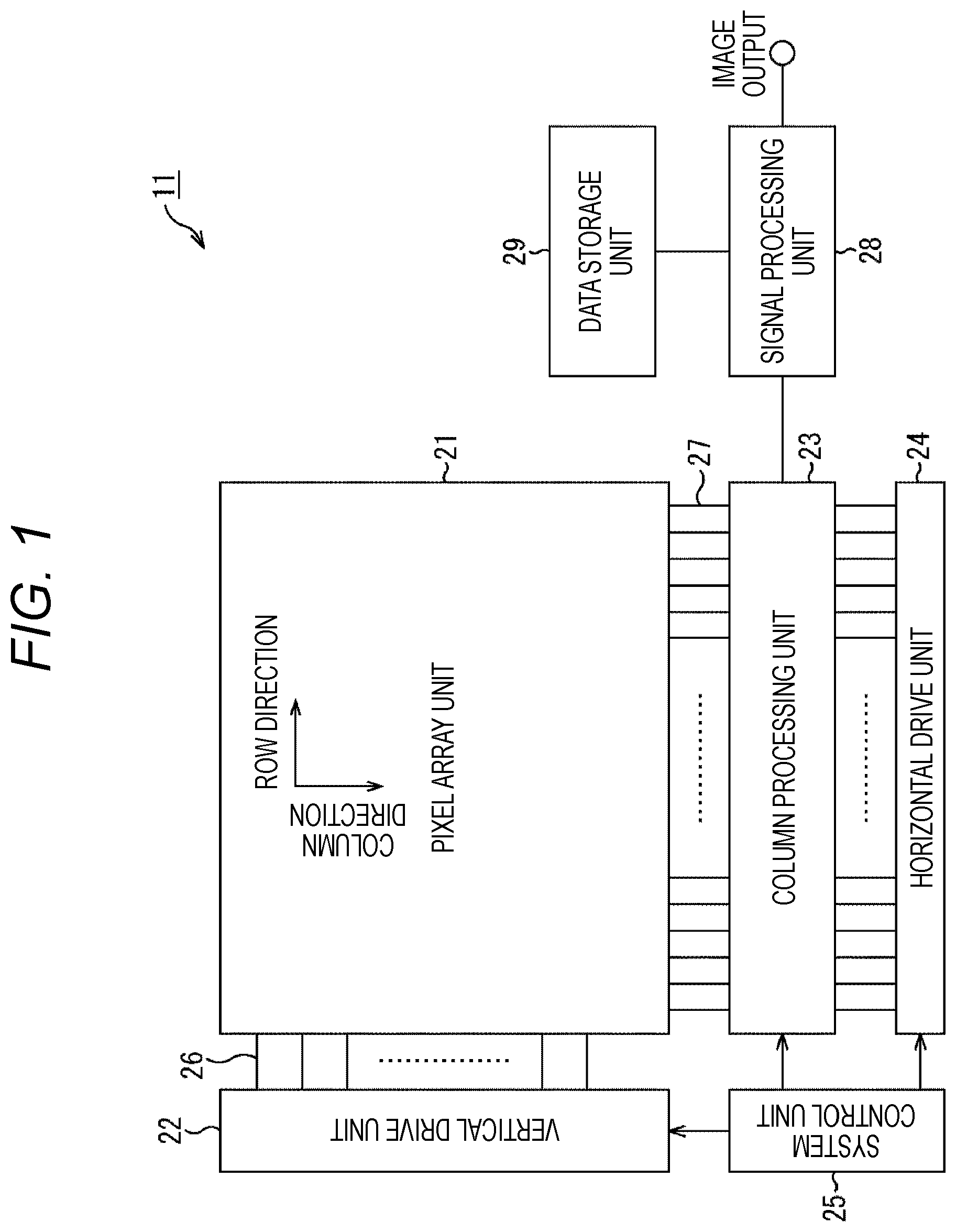 Patent US12445750 — Solid-state image sensor, imaging device, and electronic device — Figure 1
