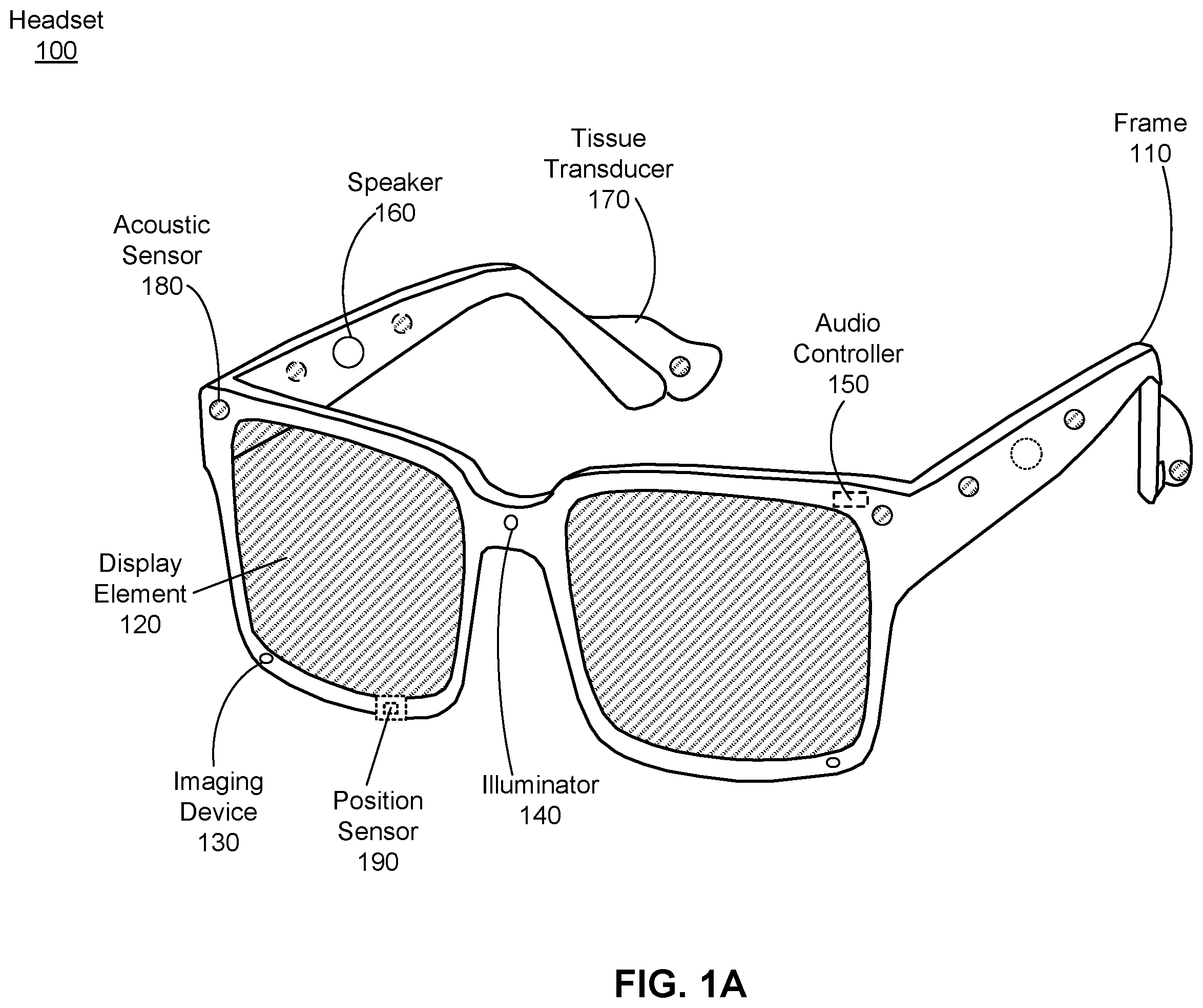 Patent US12445763 — Second degree of freedom speaker for cavity resonance cancellation — Figure 1