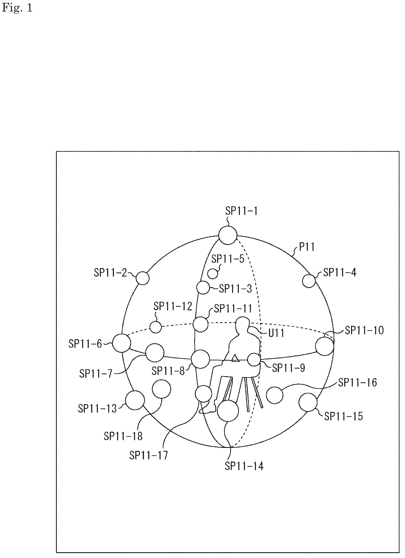 Patent US12445772 — Acoustic processing device, method, and program — Figure 1