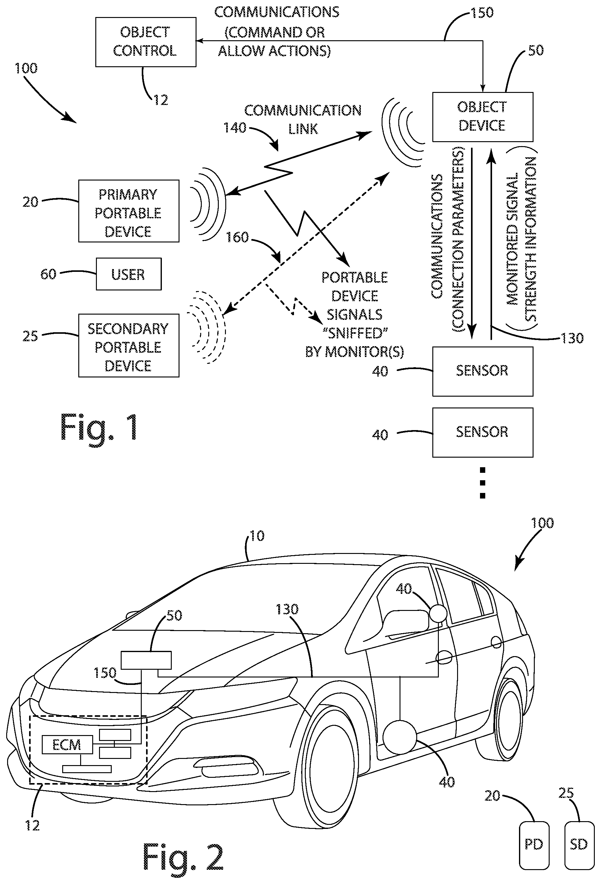 Patent US12445804 Figure 1 – System and method of determining real-time location