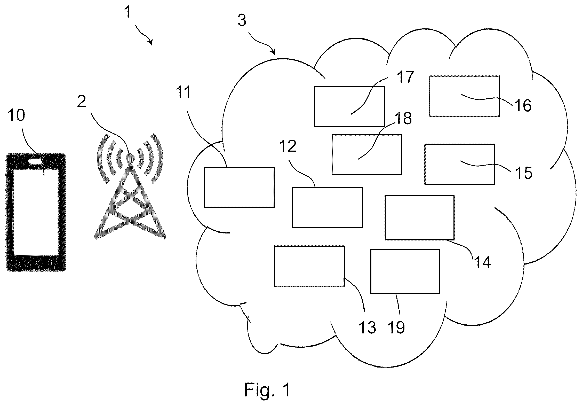 Patent US12445809 — Group identities in a communication system — Figure 1