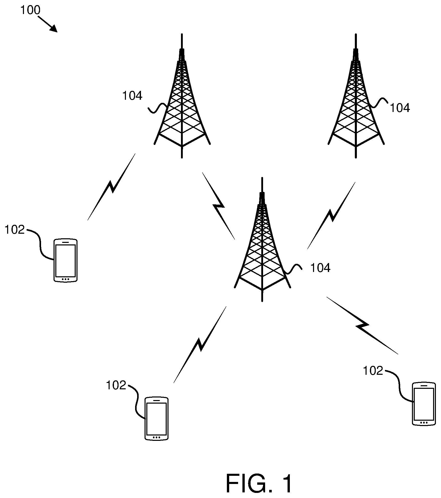 Patent US12445950 Figure 1 – Indicating a network for a remote unit