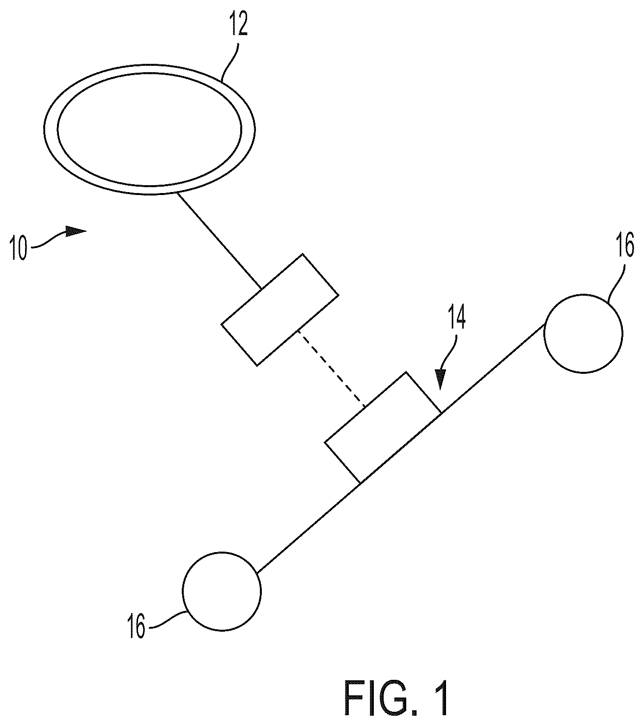Patent US12448025 Figure 1 – Steer-by-wire steering column