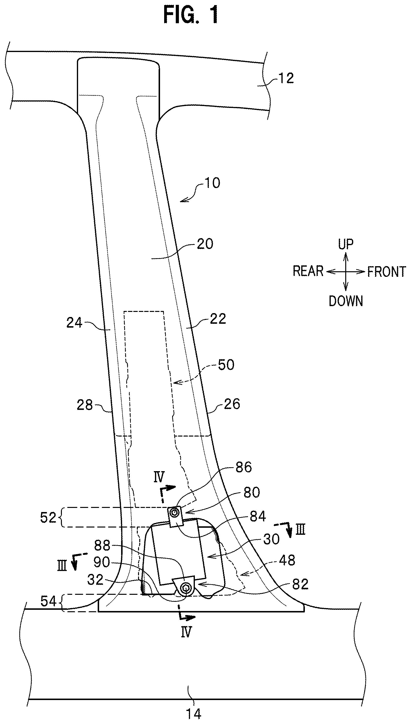 Patent US12448051 — Pillar construction — Figure 1
