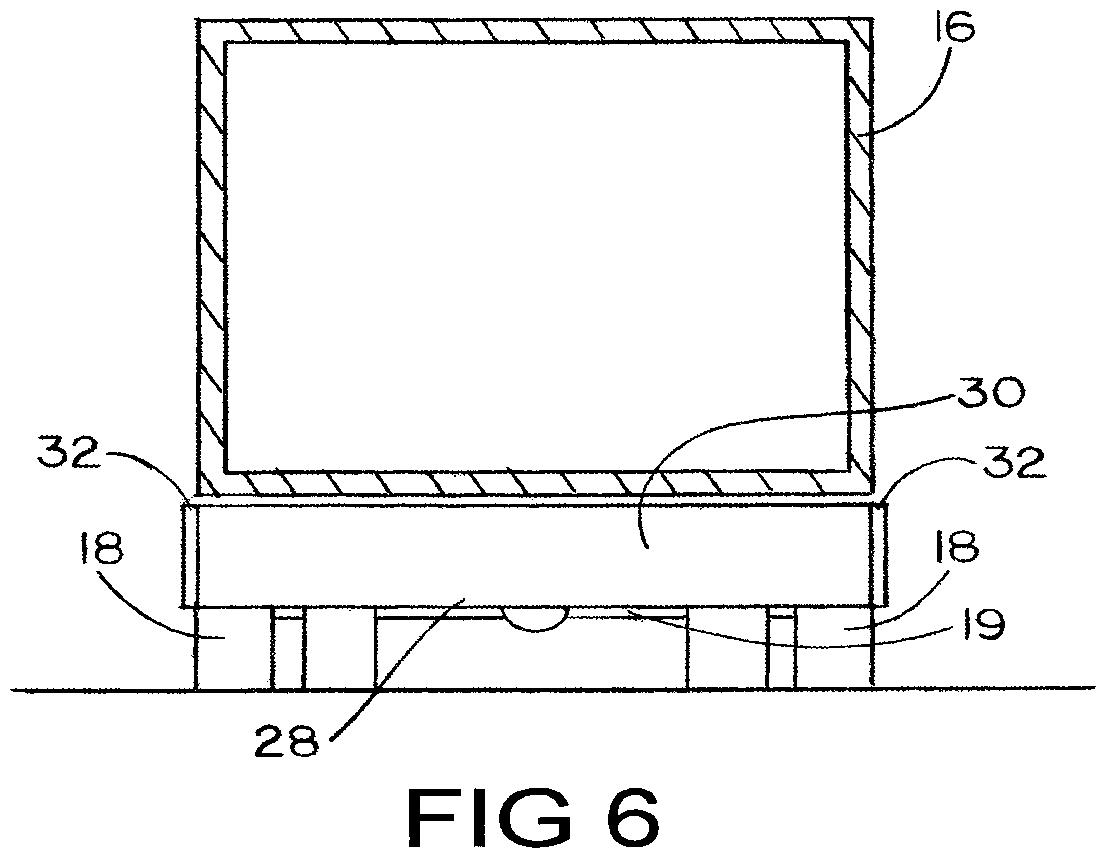 Patent US12448058 Figure 6 – Laterally inset trailer skirt and inner wheel skirt panel, each reducing vehicle drag