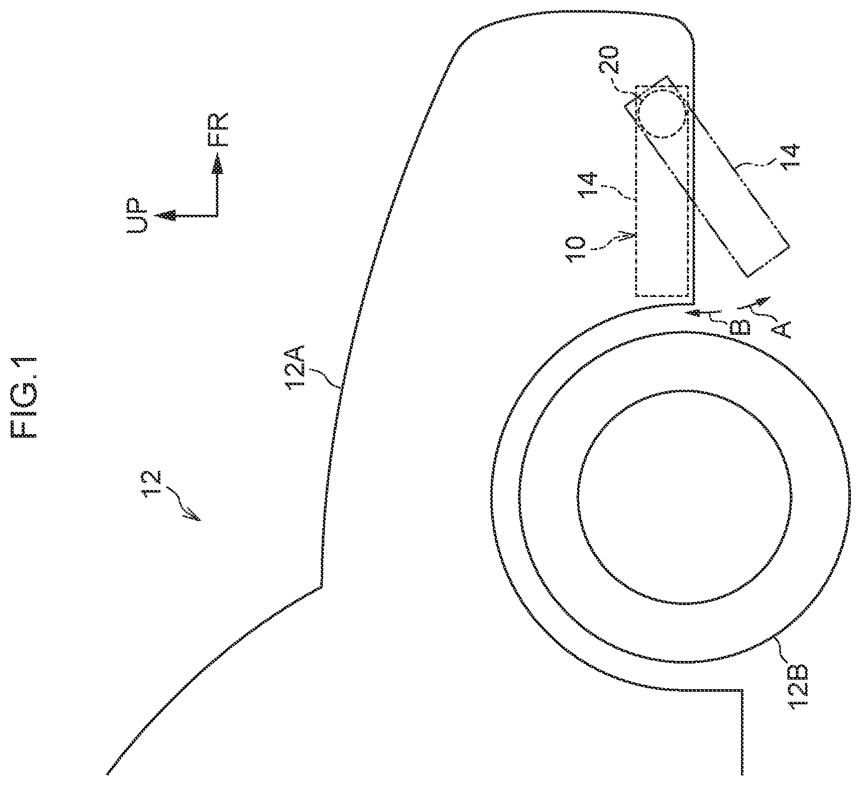 Patent US12448059 Figure 1 – Deflector device