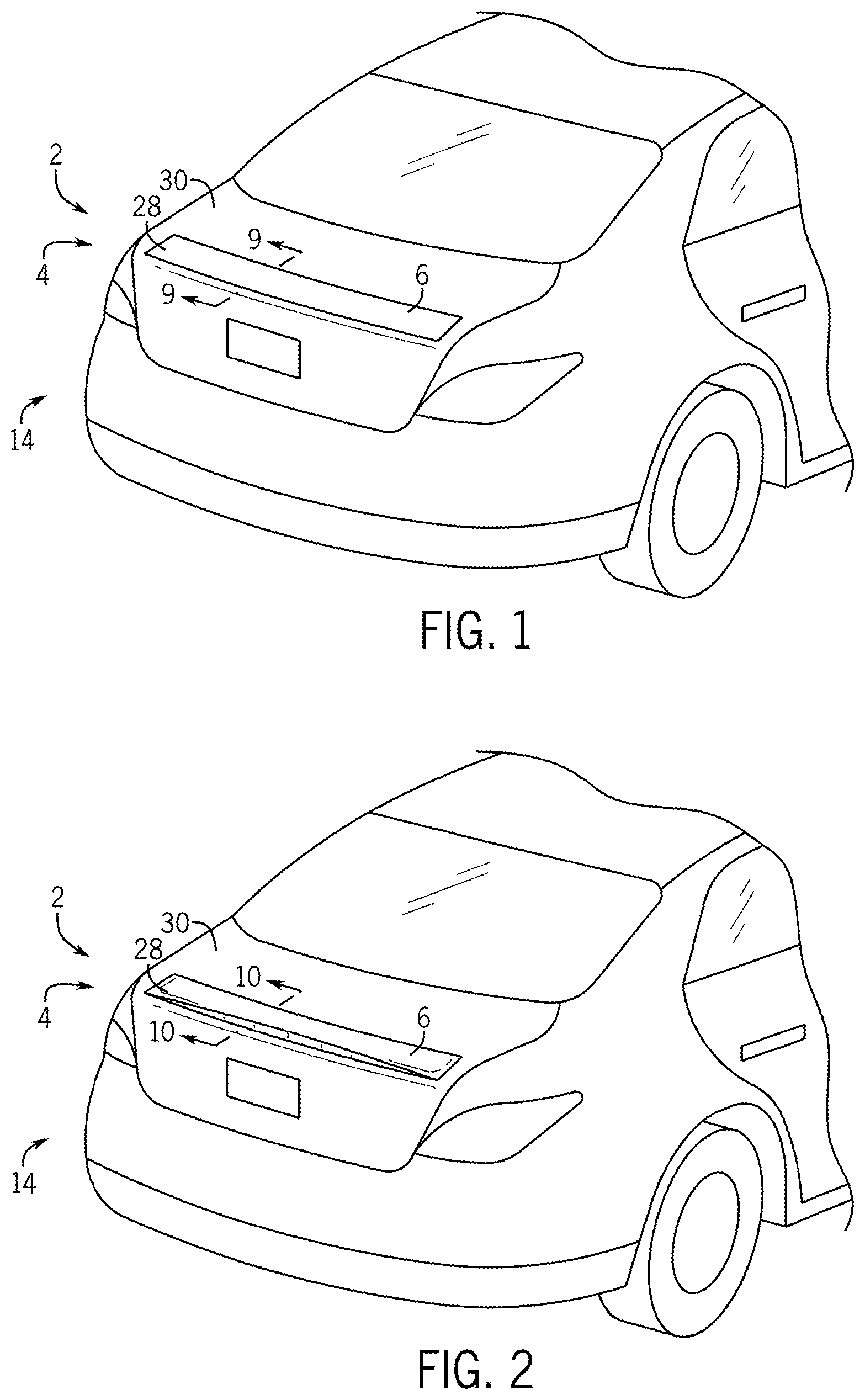 Patent US12448060 — Pneumatic bladder aerodynamic device — Figure 1