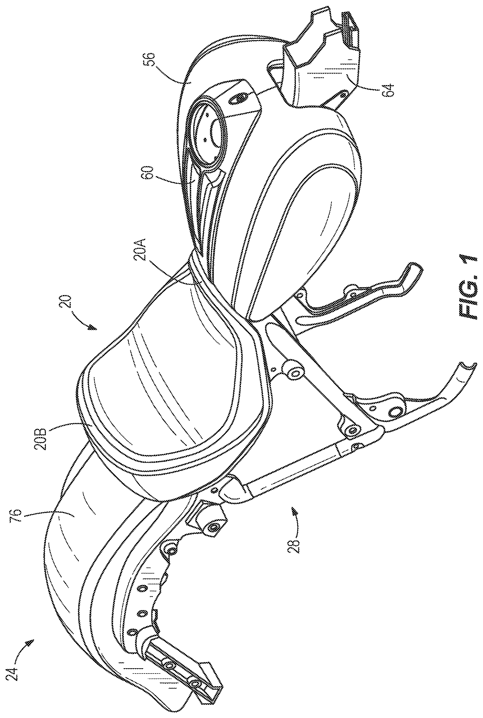 Patent US12448071 — Seat base with flexible fingers — Figure 1