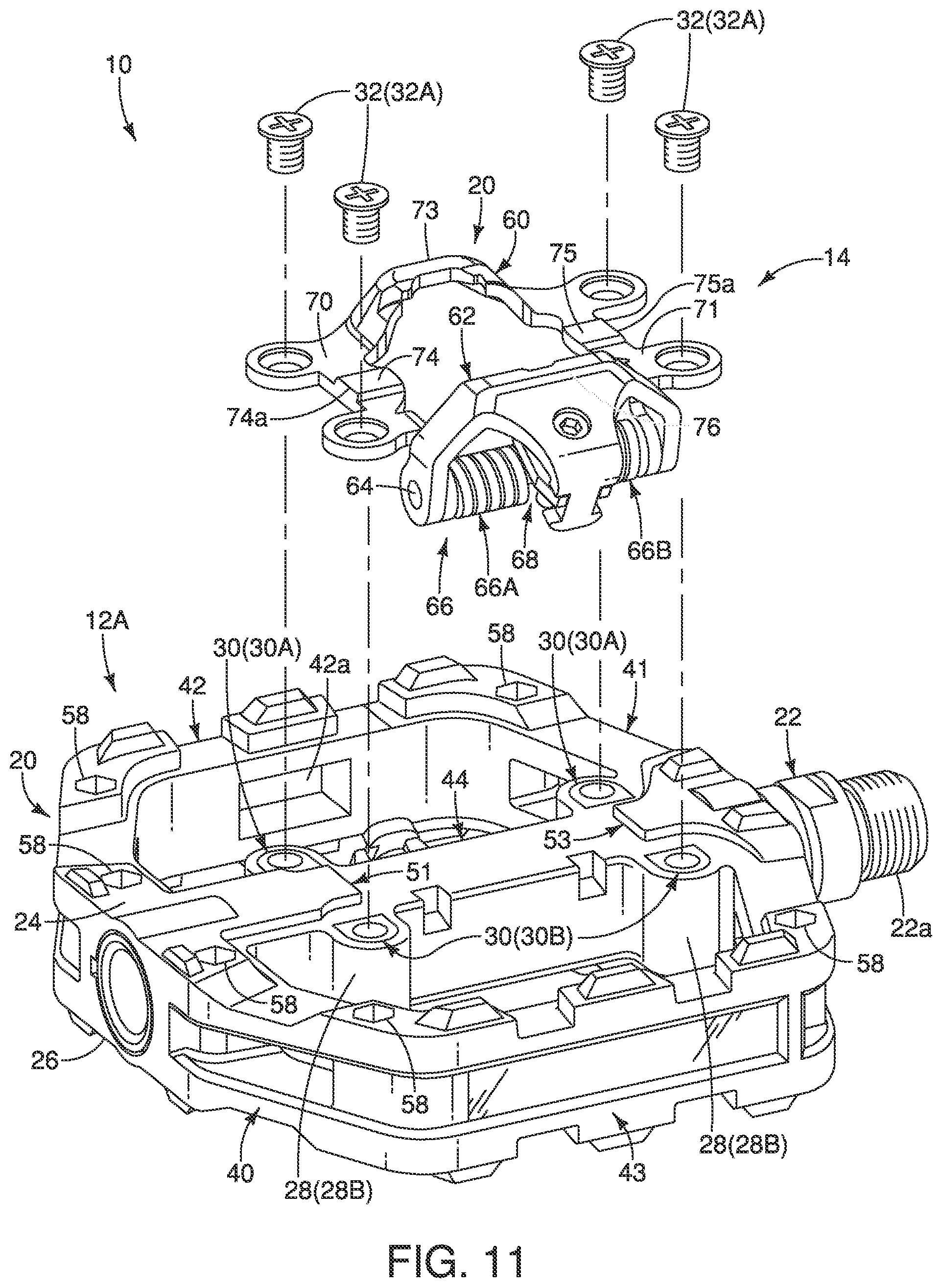 Patent US12448081 Figure 9 – Pedal assembly for human powered vehicle