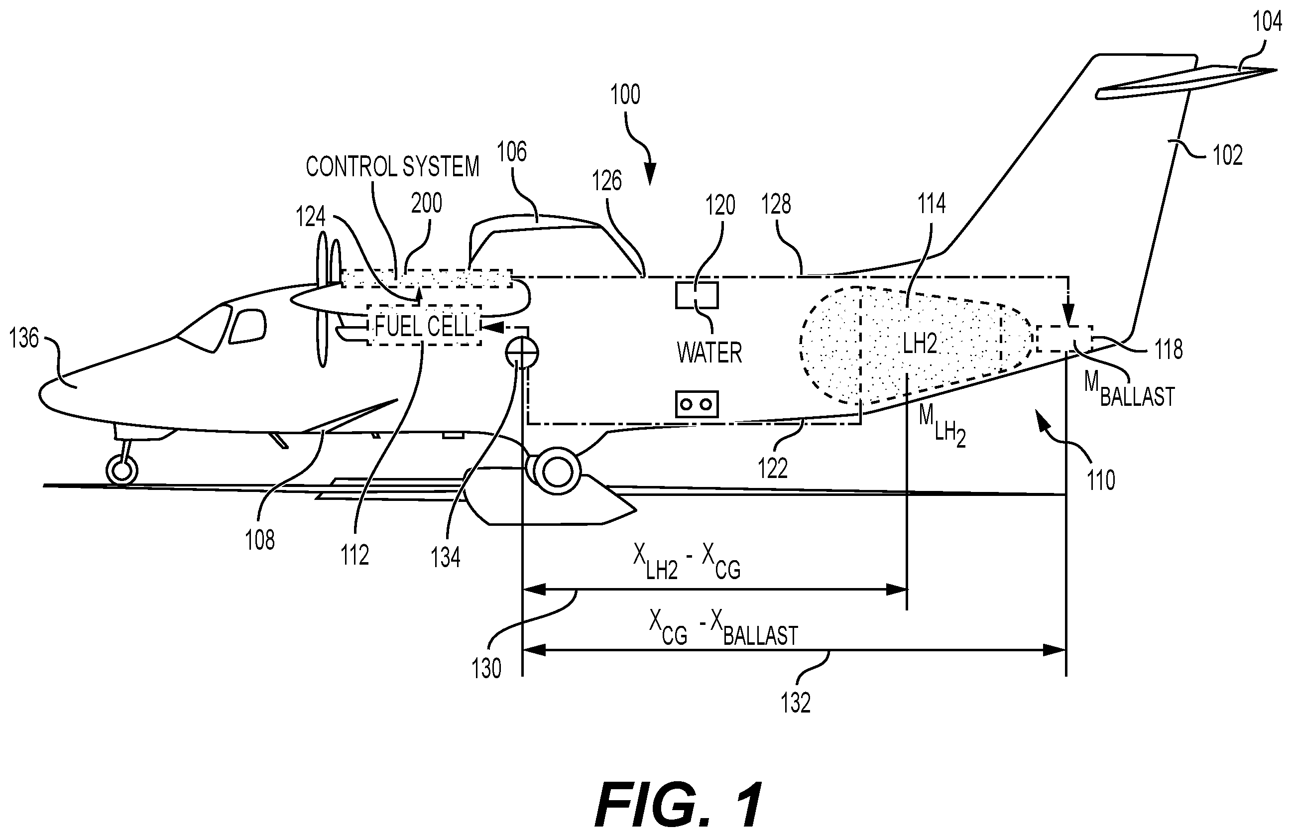 Patent US12448115 — Fuel cell wastewater balancer — Figure 1