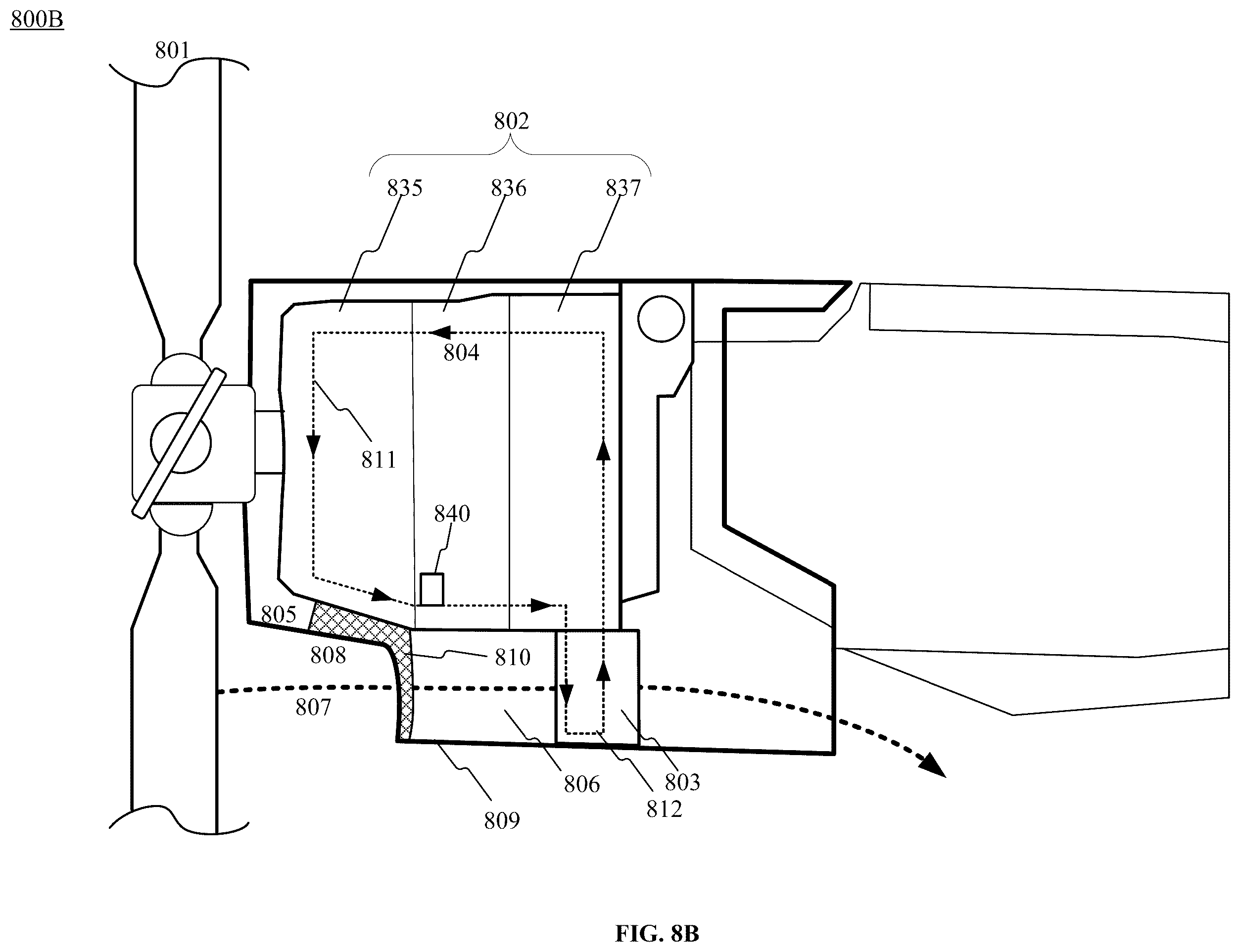 Patent US12448129 Figure 18 – Systems and methods for managing ice accretions during flight of aircraft