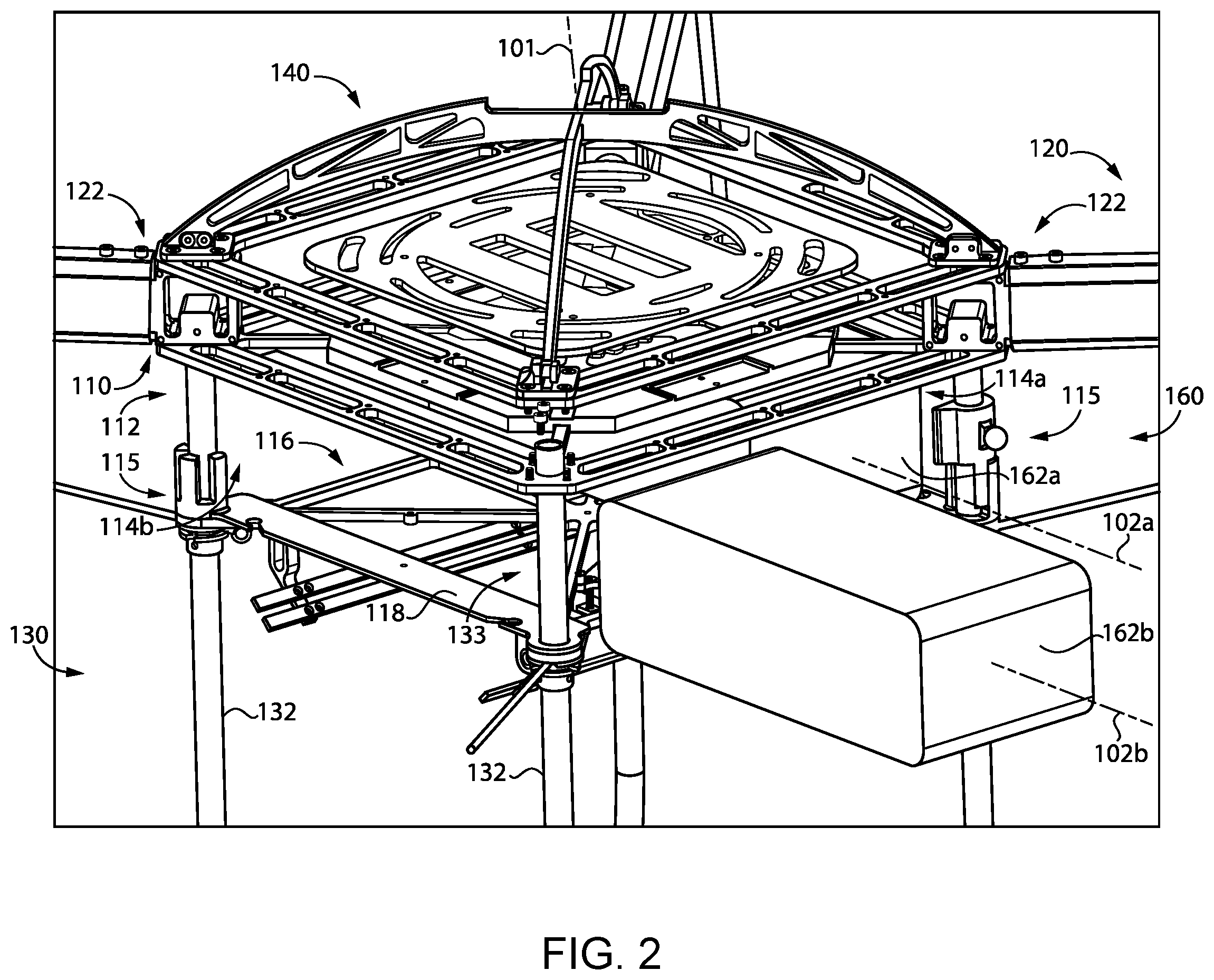 Patent US12448156 Figure 2 – Flying vehicle systems and methods