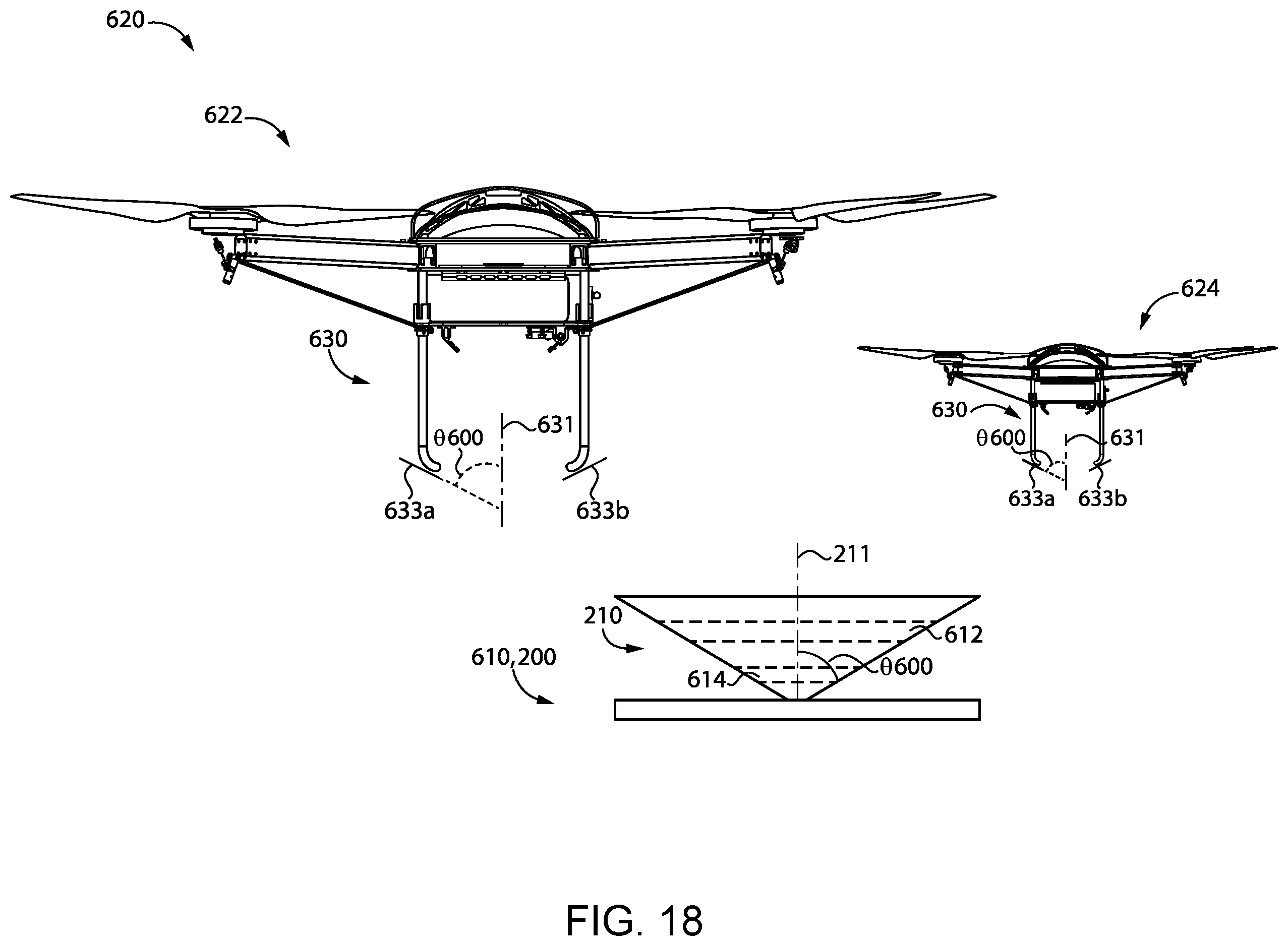 Patent US12448156 Figure 17 – Flying vehicle systems and methods