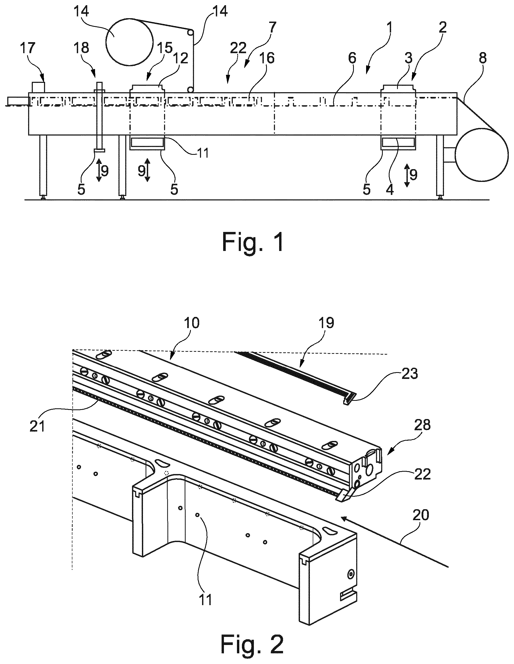 Patent US12448163 — Longitudinal nozzle arrangement — Figure 1