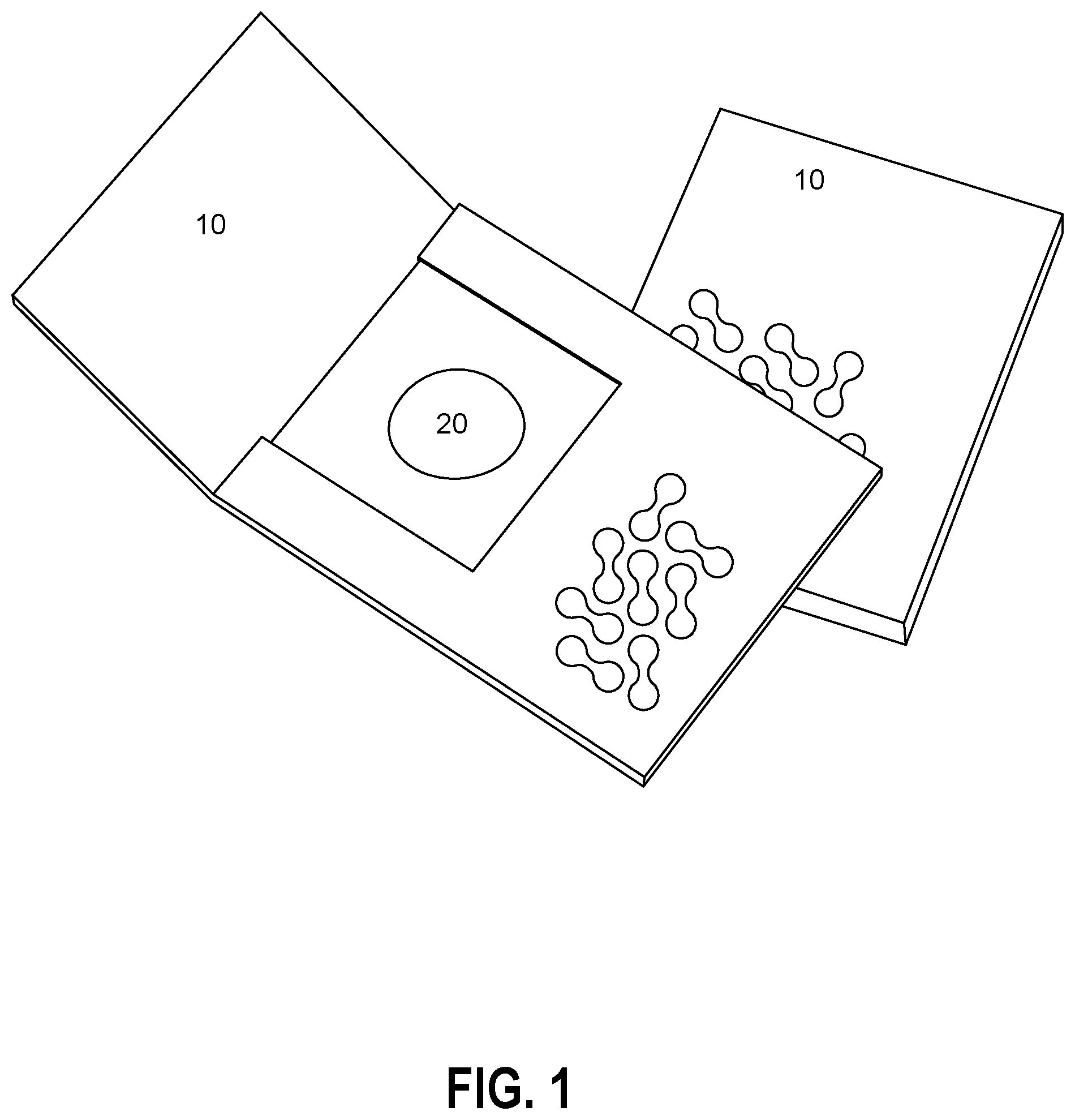 Patent US12448192 — Packaging for pills — Figure 1