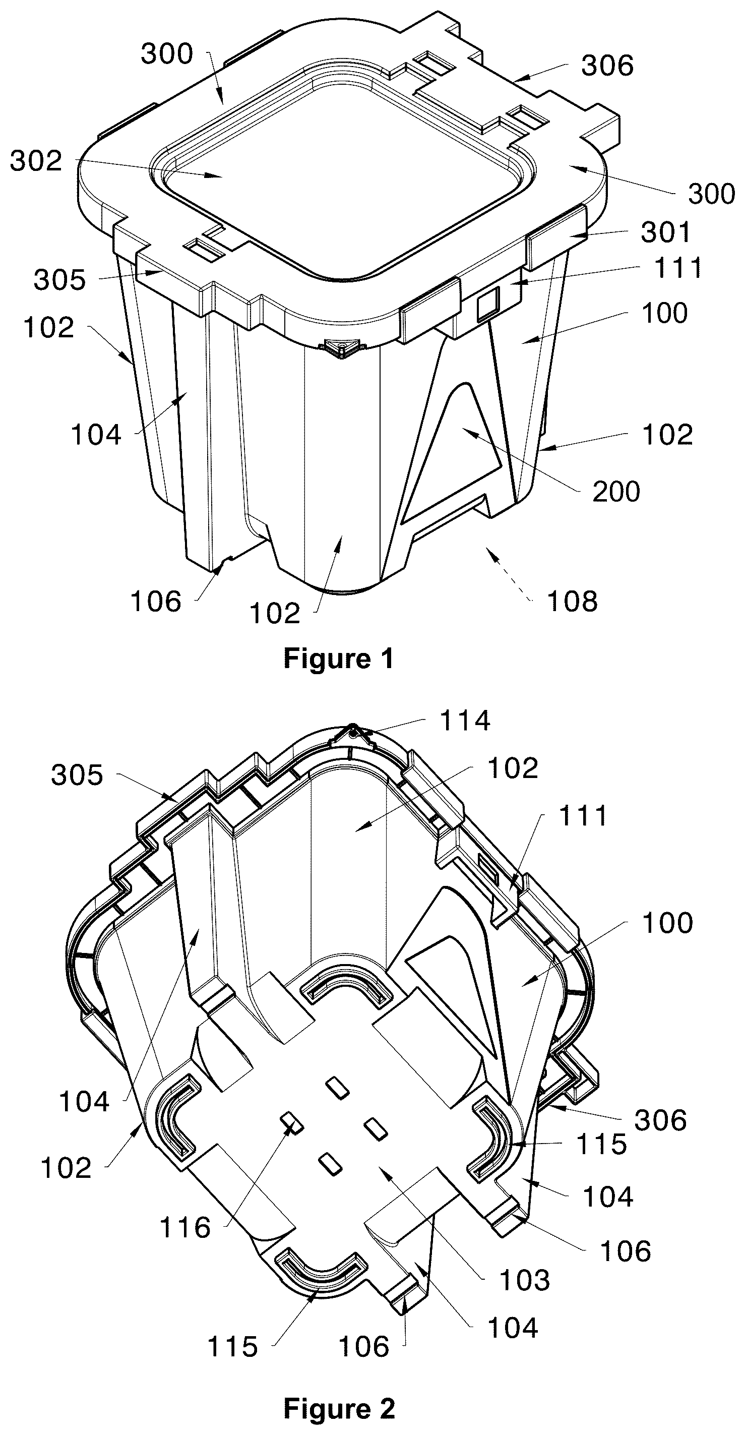 Patent US12448195 — Reinforced containment system — Figure 1