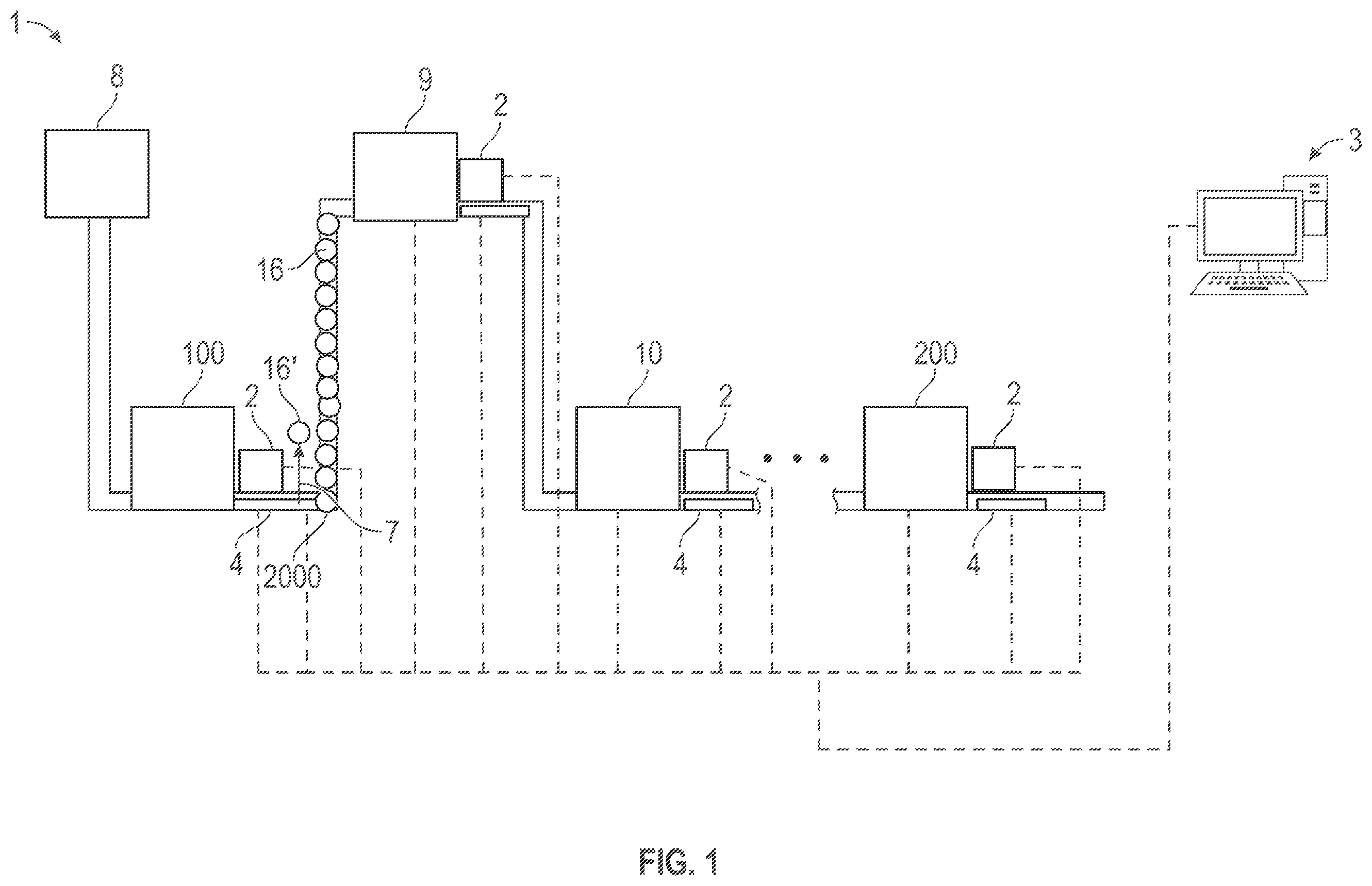 Patent US12448229 — Flow regulating conveyance apparatus, system and method — Figure 1