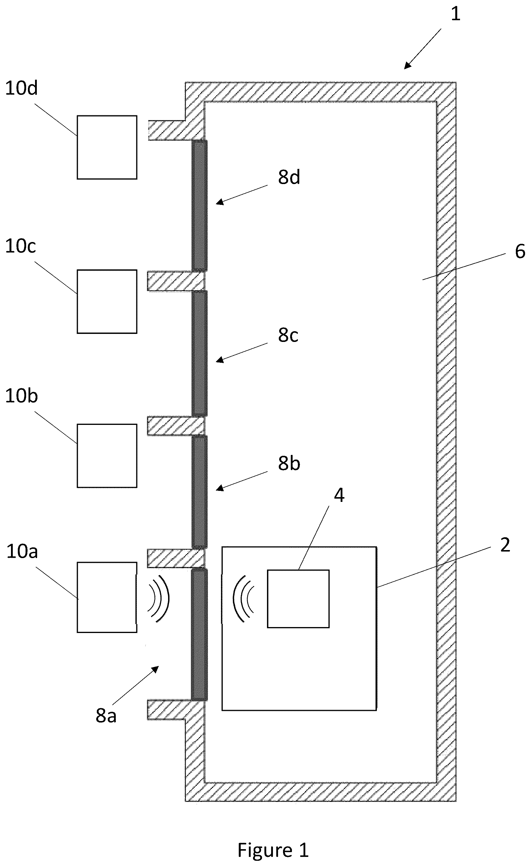Patent US12448246 — Method of configuring an elevator system — Figure 1