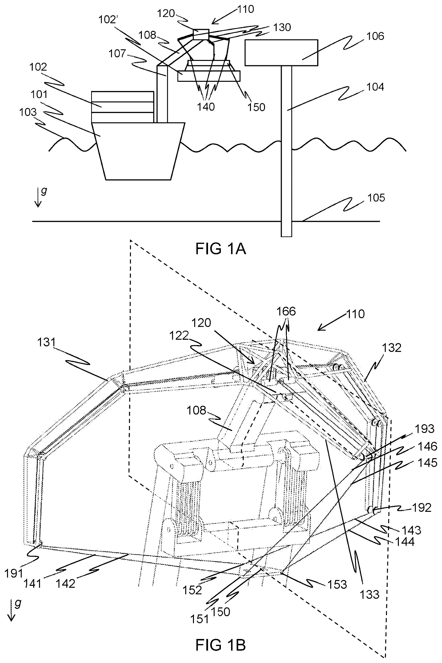 Patent US12448252 — Hoisting arrangement for assembly of wind turbines — Figure 1