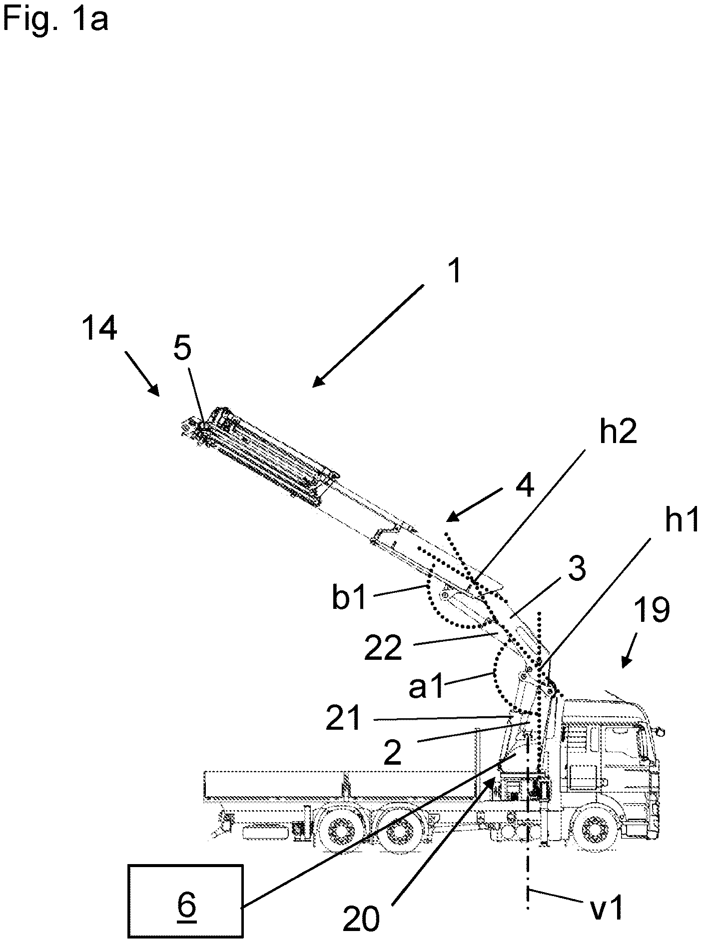 Patent US12448256 — Method for moving a lifting device — Figure 1